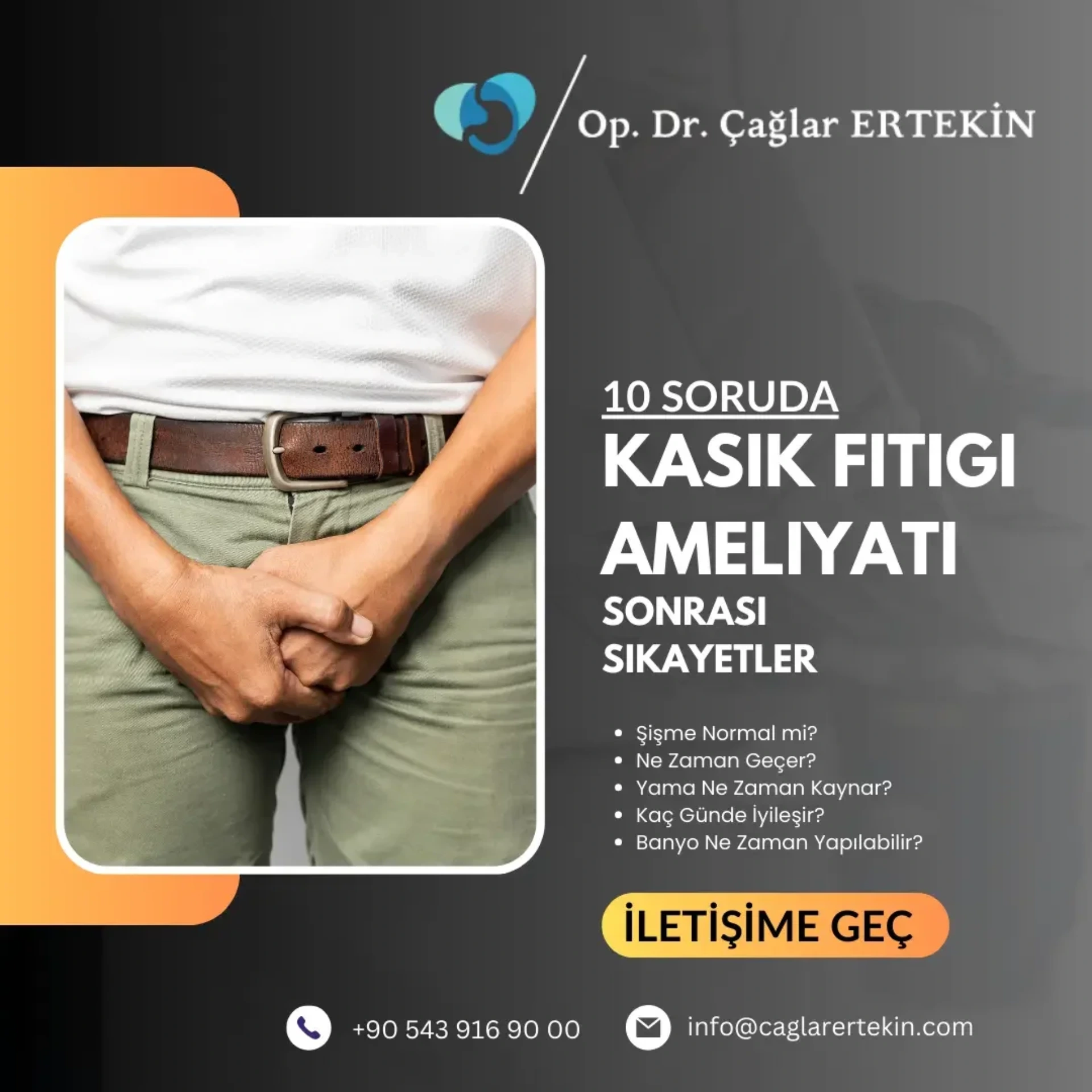 10 Soruda Kasık Fıtığı Ameliyatı Sonrası Şikayetler makalesi