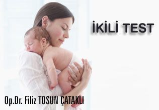 11-14 hafta tarama testi (ikili test)