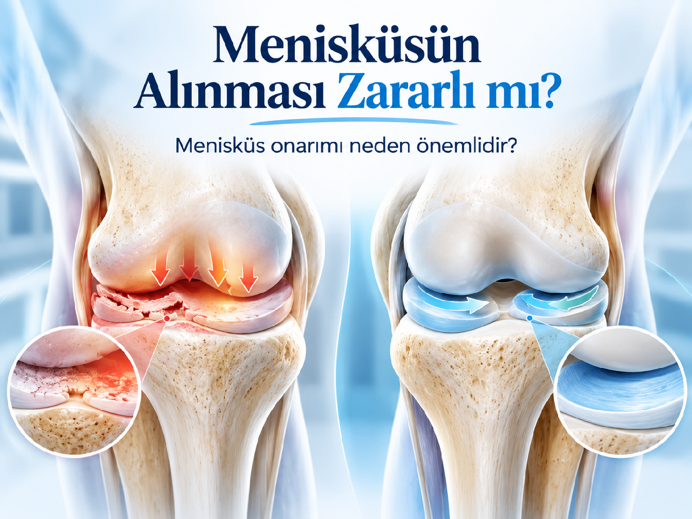 Menisküsün Alınması Zararlı mı? Menisküs Onarımı Neden Önemlidir?
