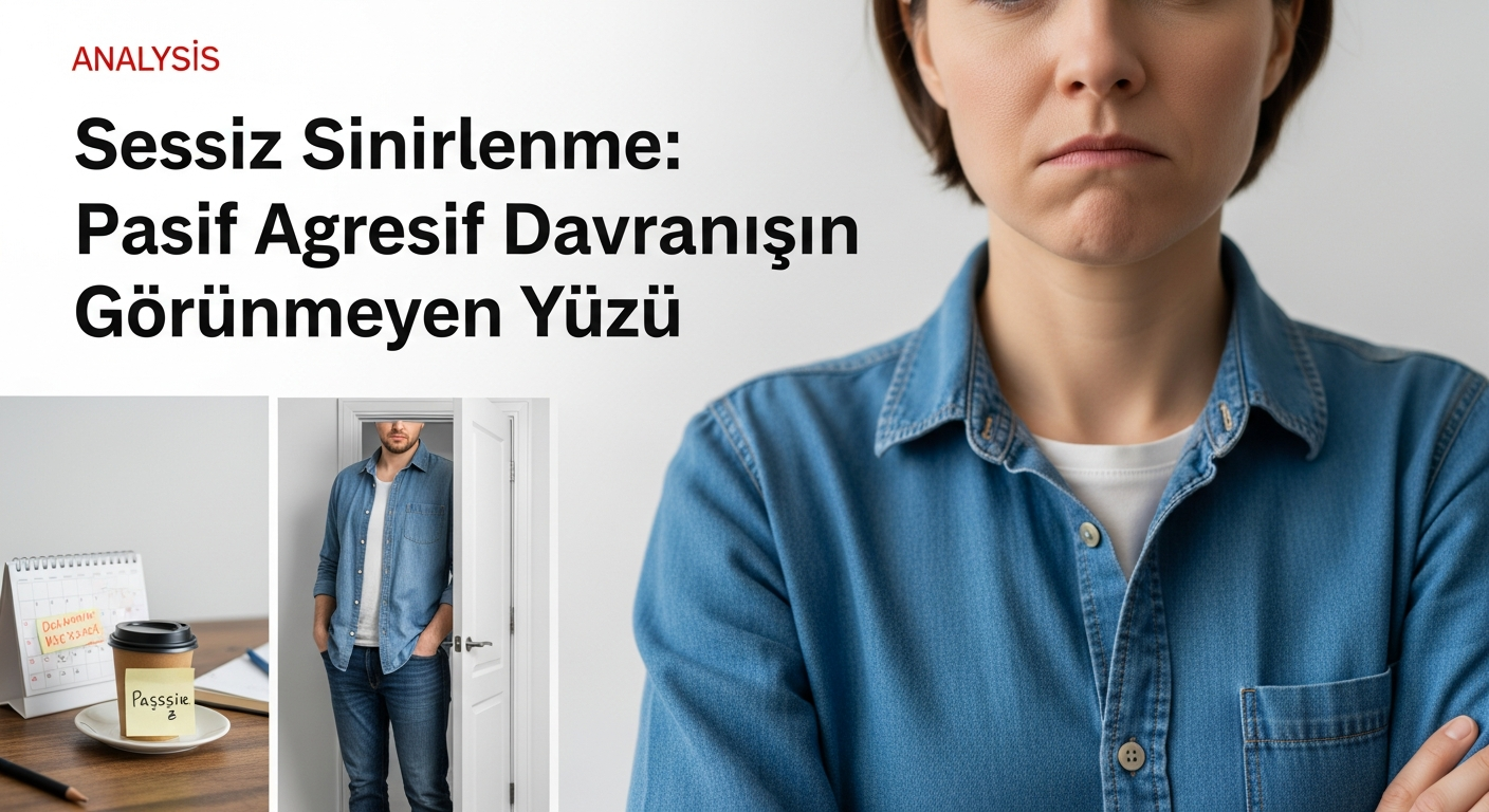 Sessiz Sinirlenme: Pasif Agresif Davranışın Görünmeyen Yüzü