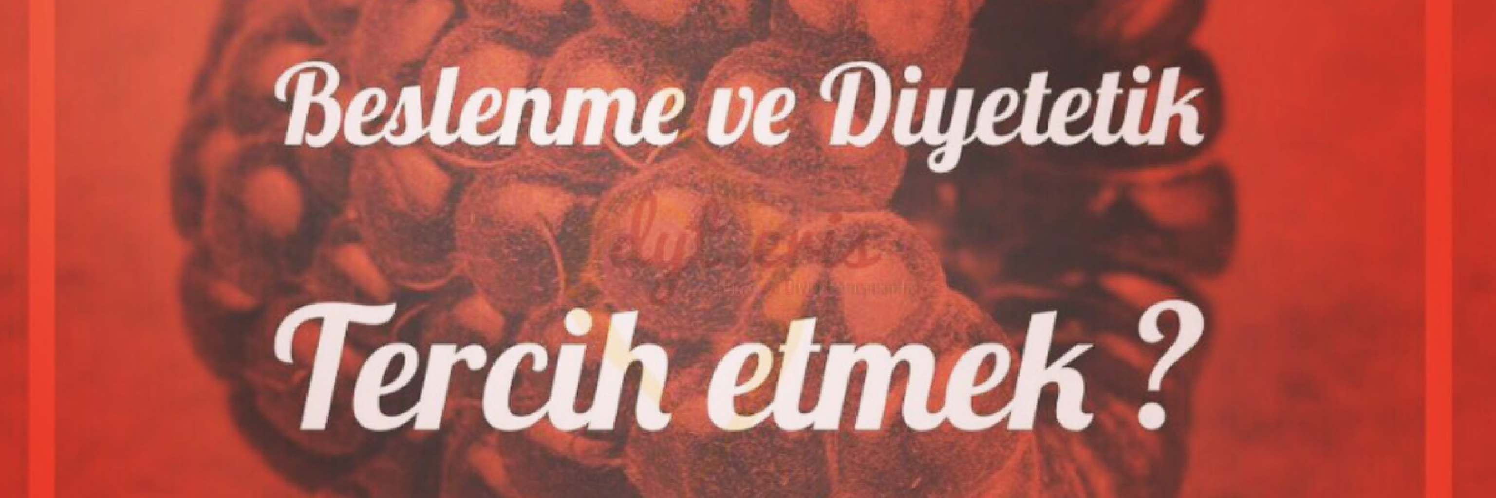 Beslenme ve Diyetetik Okumak? makalesi