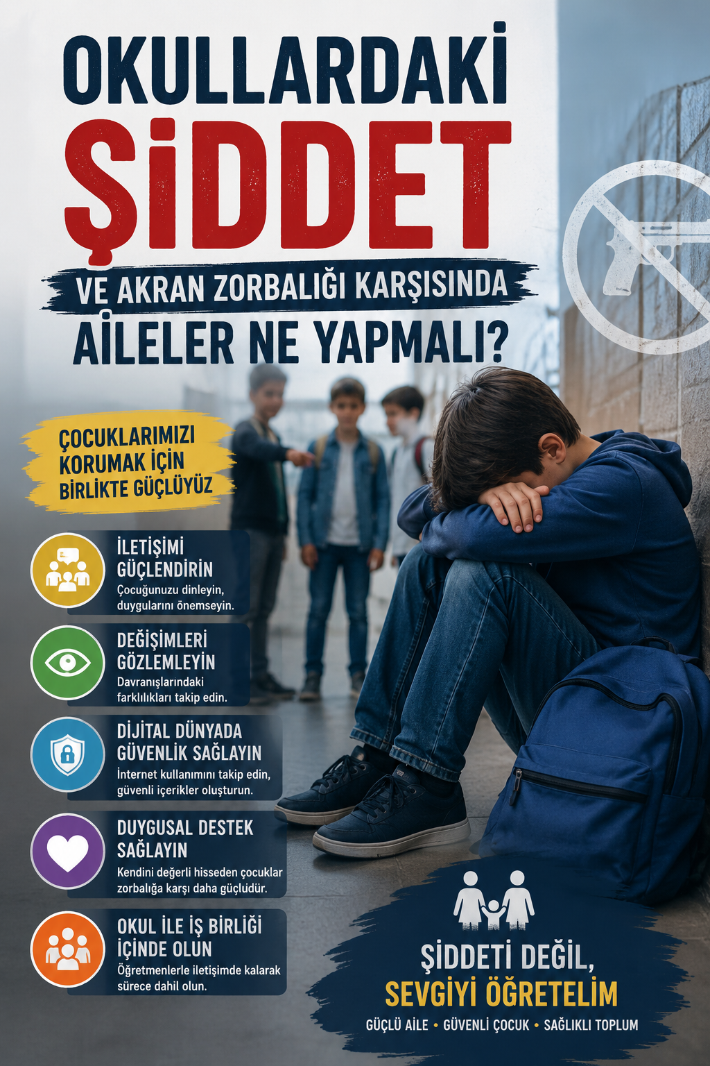 Okullardaki Şiddet ve Akran Zorbalığı Karşısında Aileler Ne Yapmalı?
