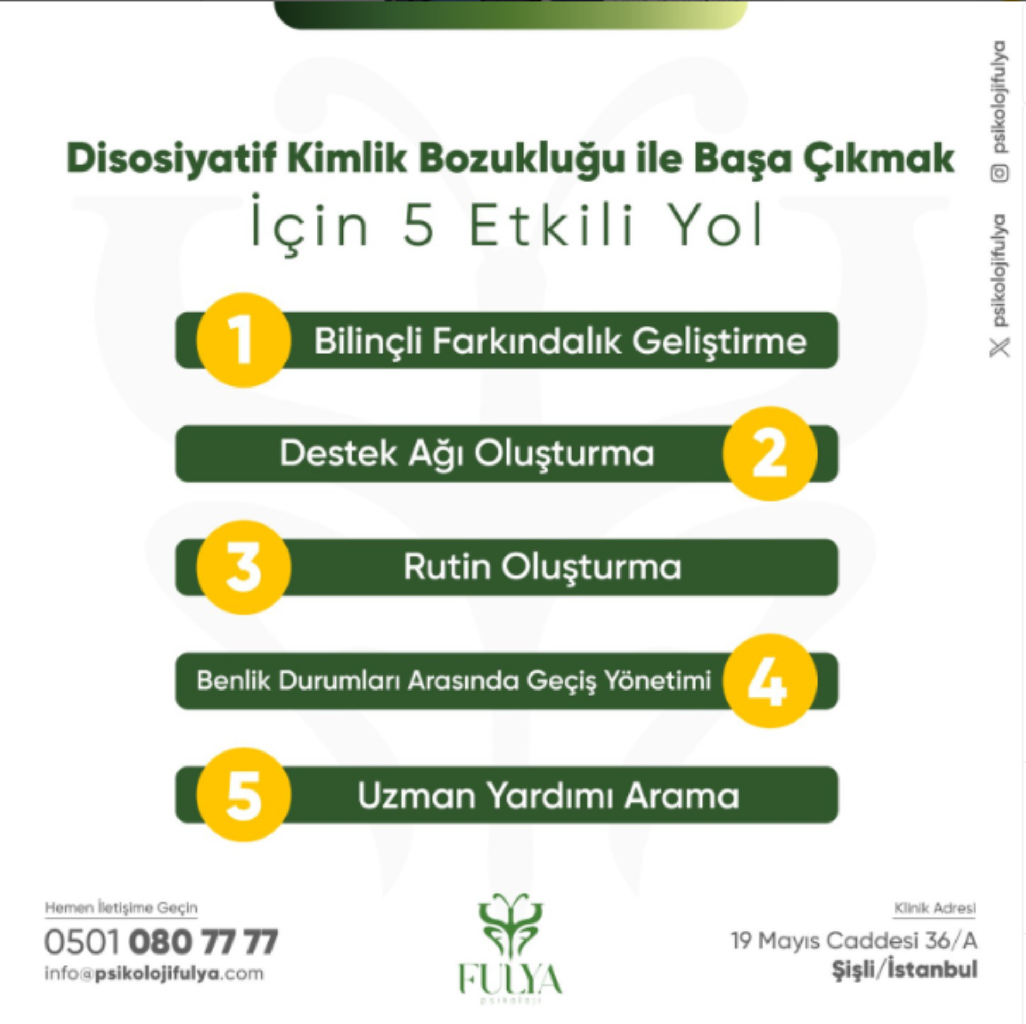 "Disosiyatif Kimlik Bozukluğuyla Başa Çıkmanın 5 Etkili Yolu"