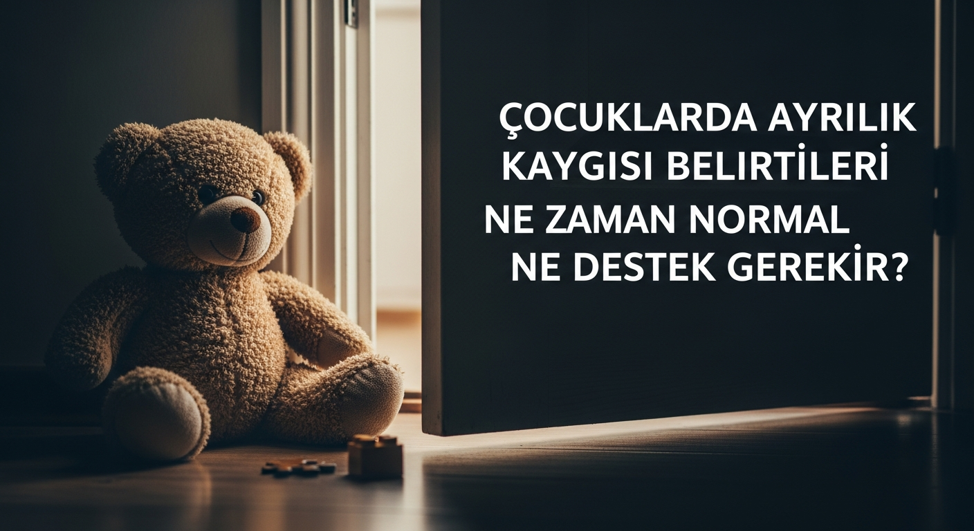 Çocuklarda Ayrılık Kaygısı Belirtileri Ne Zaman Normal Ne Destek Gerekir?