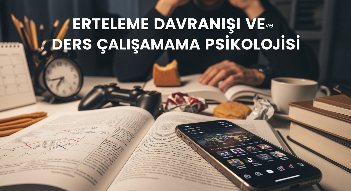 Erteleme Davranışı ve Ders Çalışamama Psikolojisi