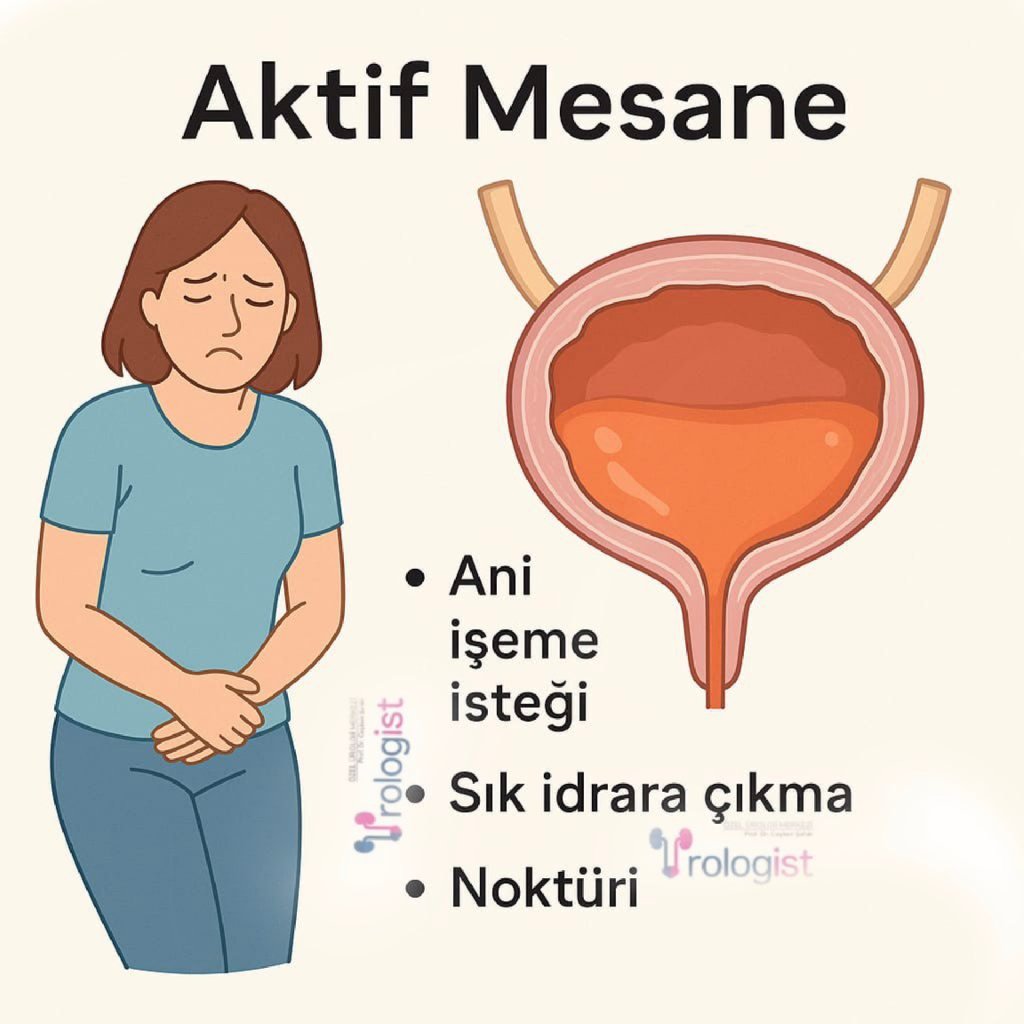 KADINLARDA AKTİF MESANE |  TUVALETE DEĞİL HAYATA ODAKLANIN