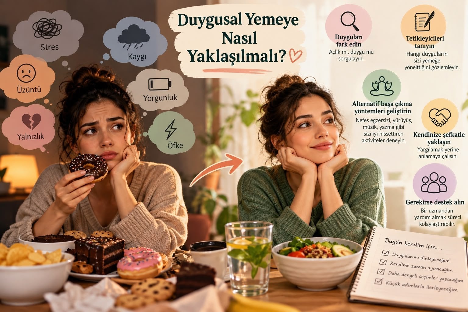 Duygusal Açlık Nedir? Duygusal Yemeye Nasıl Yaklaşılmalı?