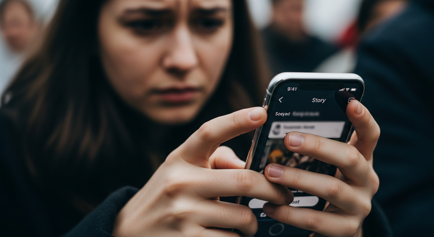 Story Atarken Bile Kaygılanmak: Sosyal Medyada Görünür Olma Baskısı