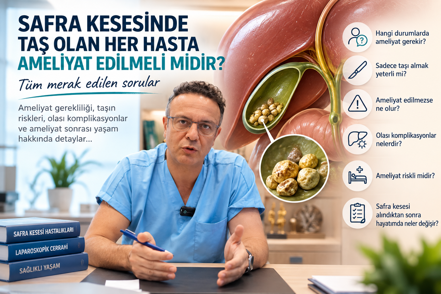 Safra Kesesinde Taş Olan Her Hasta Ameliyat Edilmeli midir?