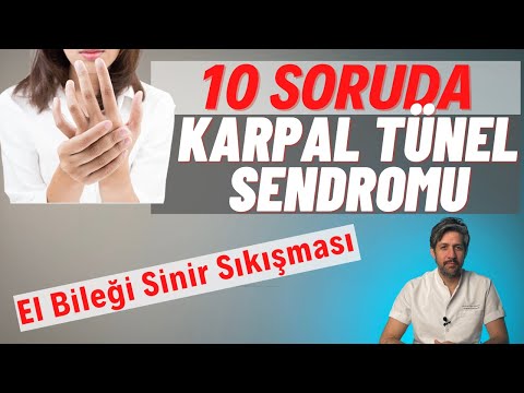 Karpal Tünel Sendromu (El Bileği Sinir Sıkışması) / Elim Uyuşuyor, Ağrıyor