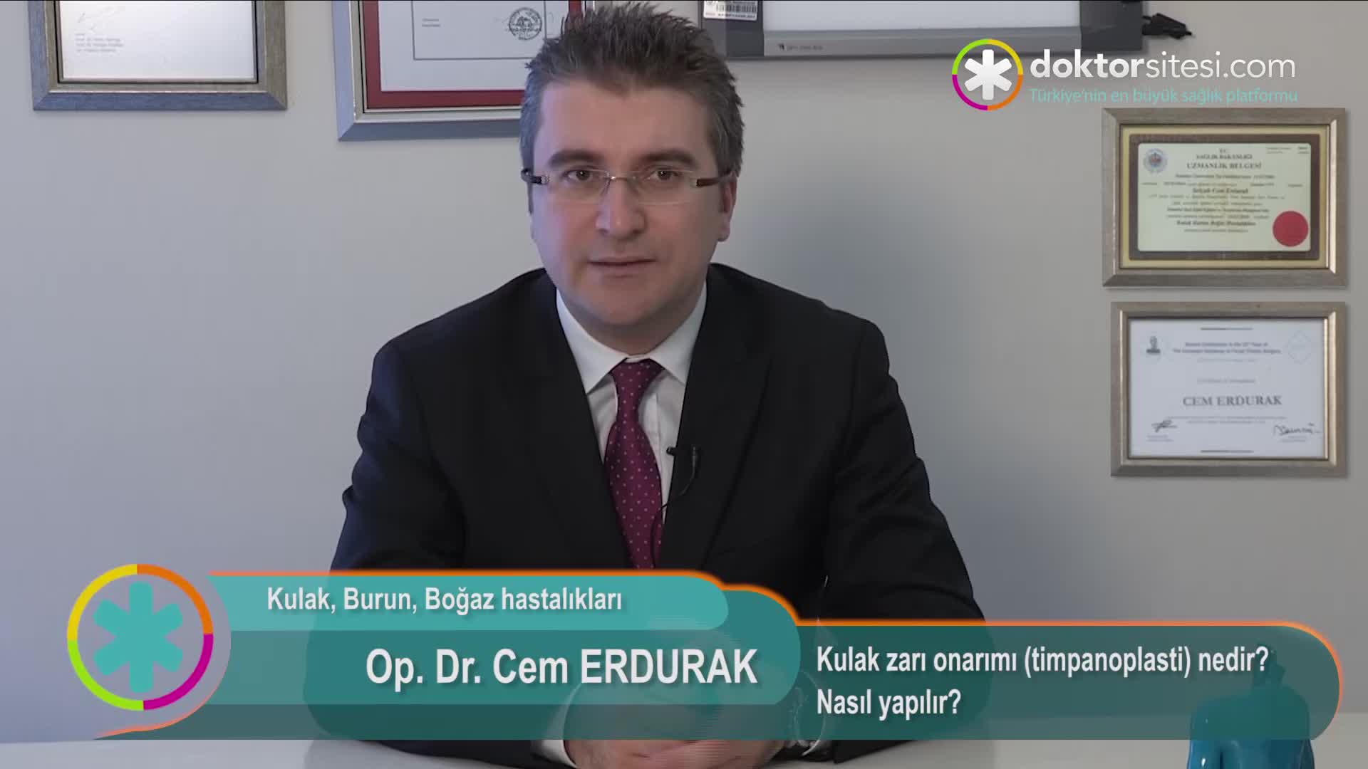 Kulak zarı onarımı (timpanoplasti) nedir? Nasıl yapılır?