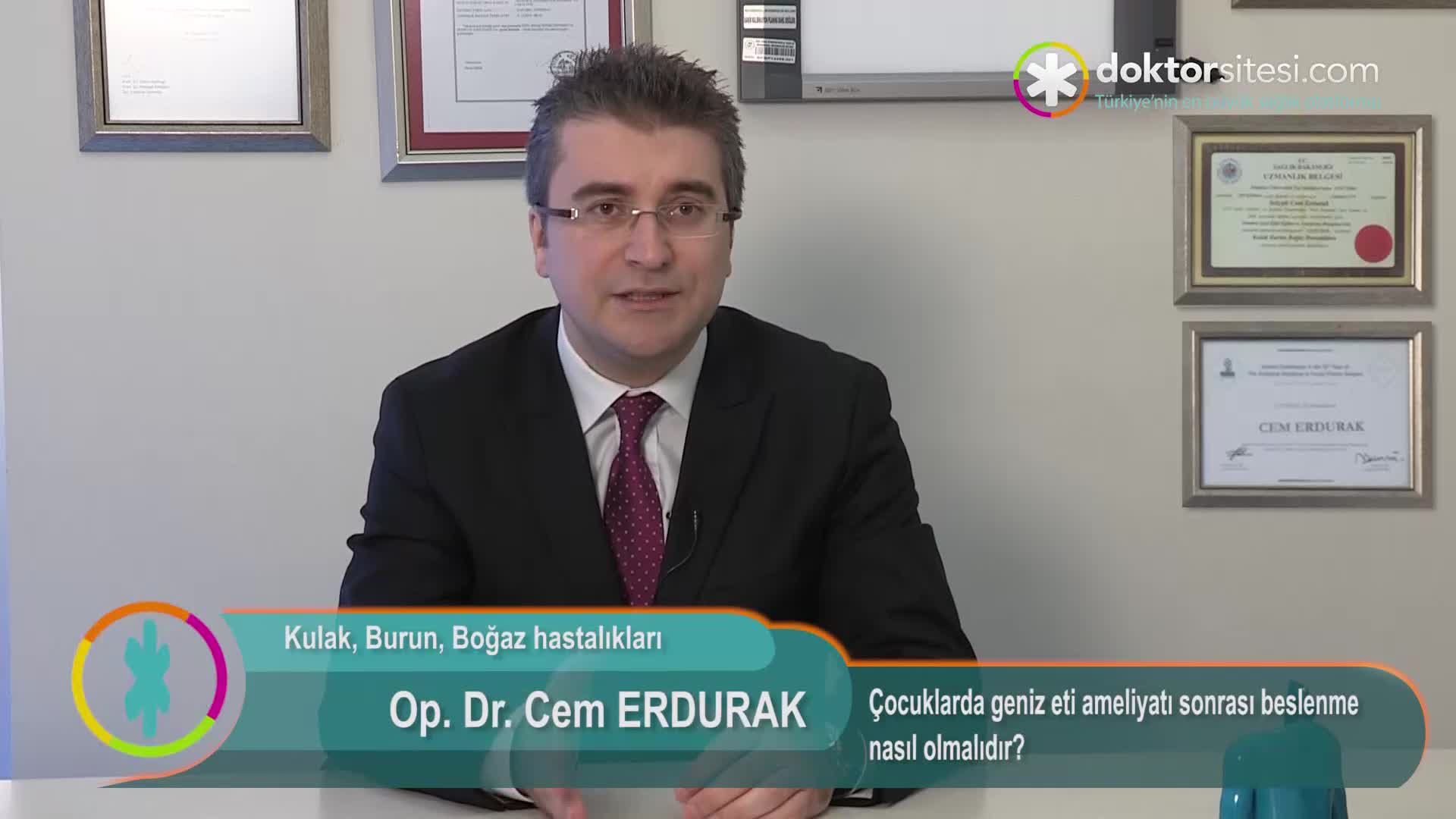 Çocuklarda geniz eti ameliyatı sonrasında beslenme nasıl olmalıdır?