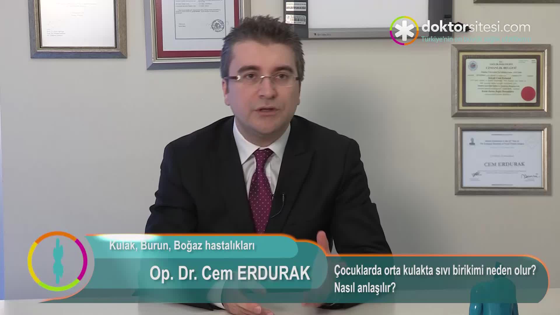 Çocuklarda orta kulakta sıvı birikimi neden olur? Nasıl anlaşılır?