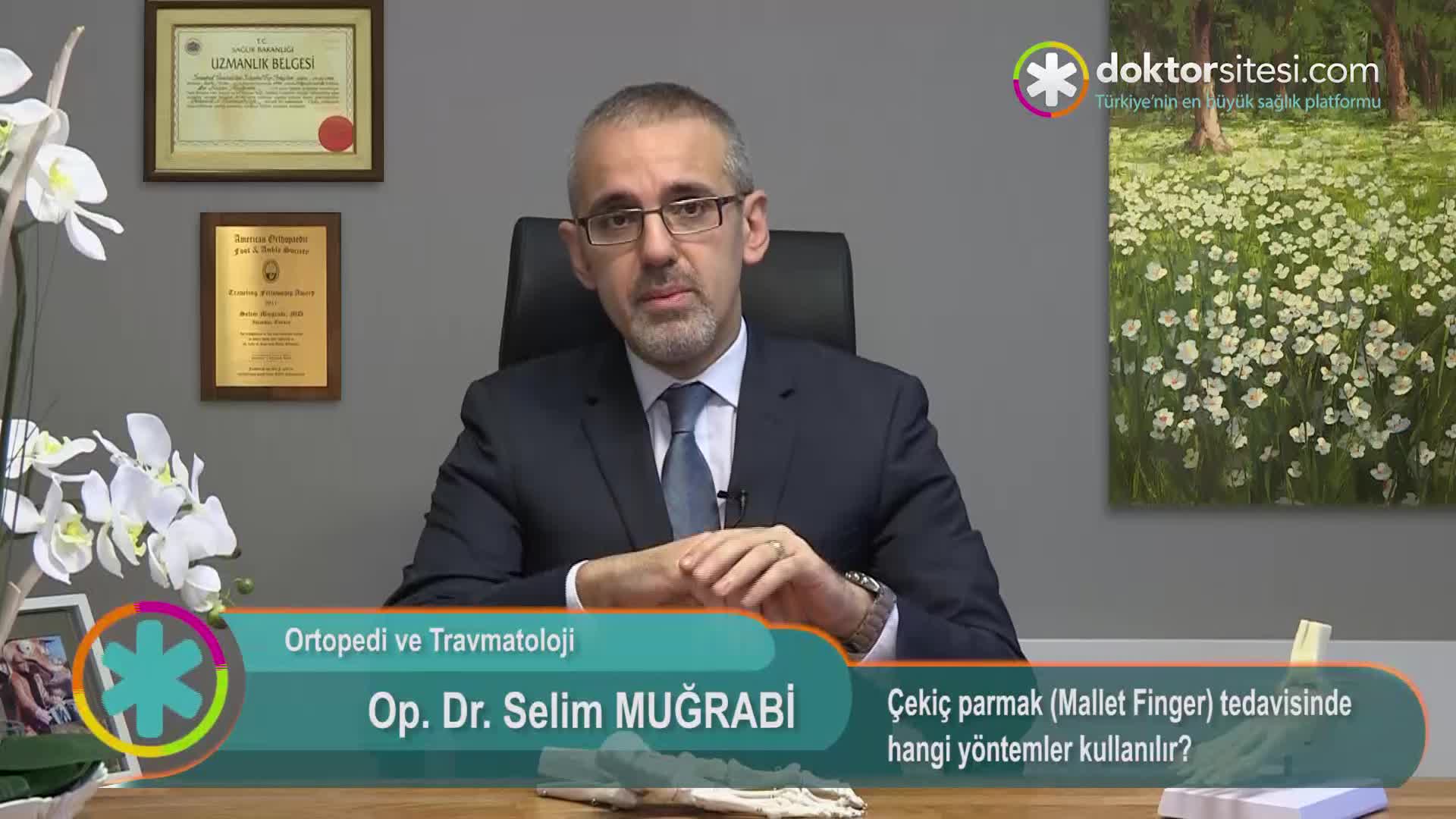 Çekiç parmak (Mallet Finger) tedavisinde hangi yöntemler kullanılır?