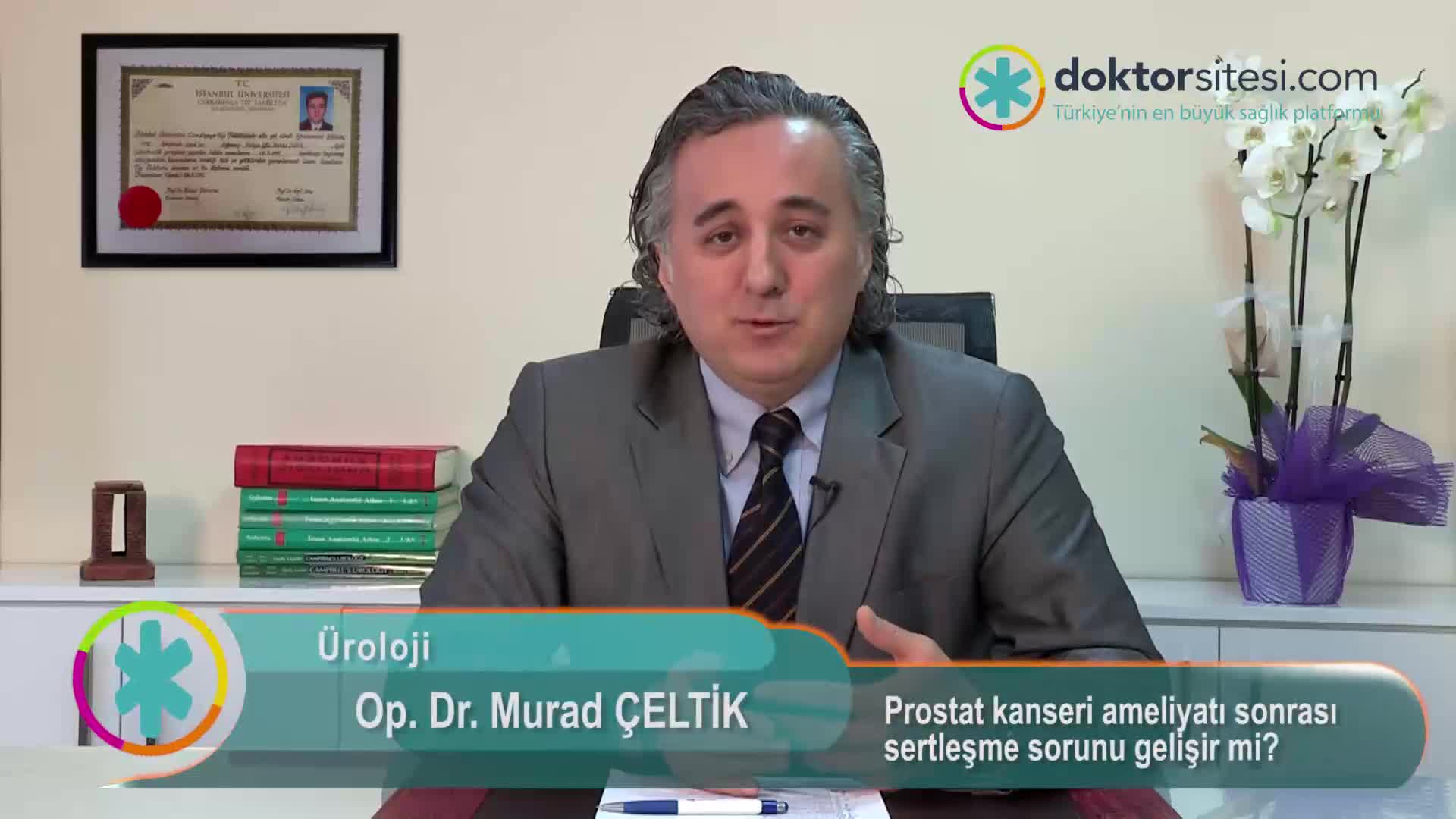 Prostat kanseri ameliyatı sonrası sertleşme sorunu gelişir mi?