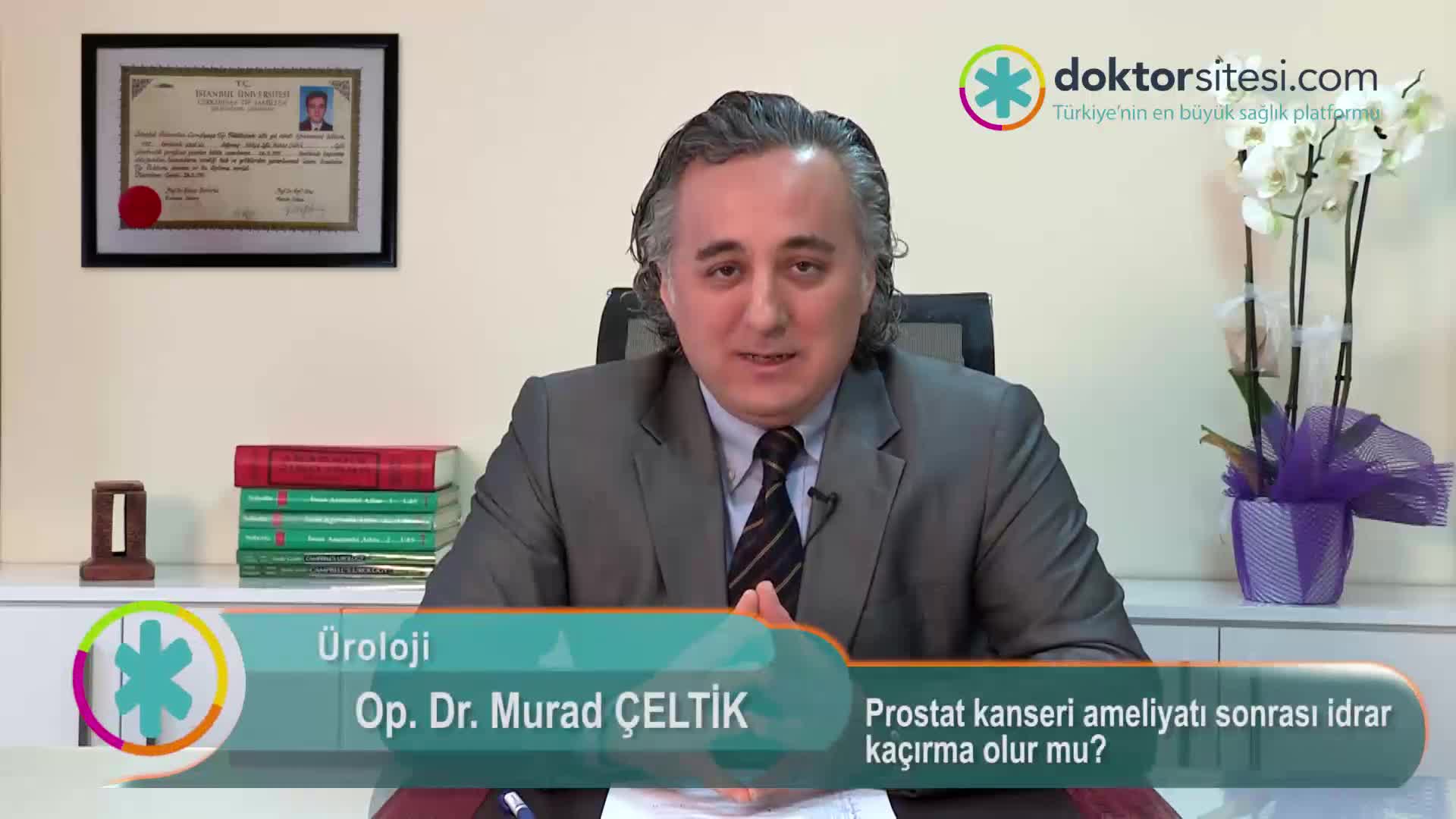 Prostat kanseri ameliyatı sonrası idrar kaçırma olur mu?