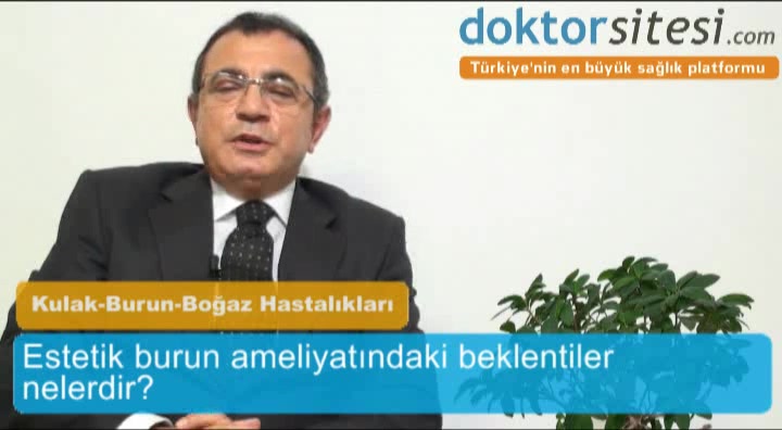 Estetik burun ameliyatındaki beklentiler nelerdir? old