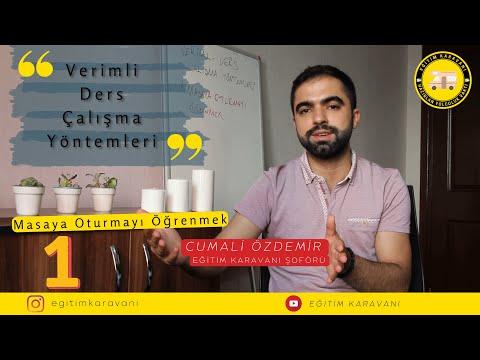 Verimli Ders Çalışma Yöntemleri - Masaya Oturmayı Öğrenmek #dersçalışma #yks #yks2023