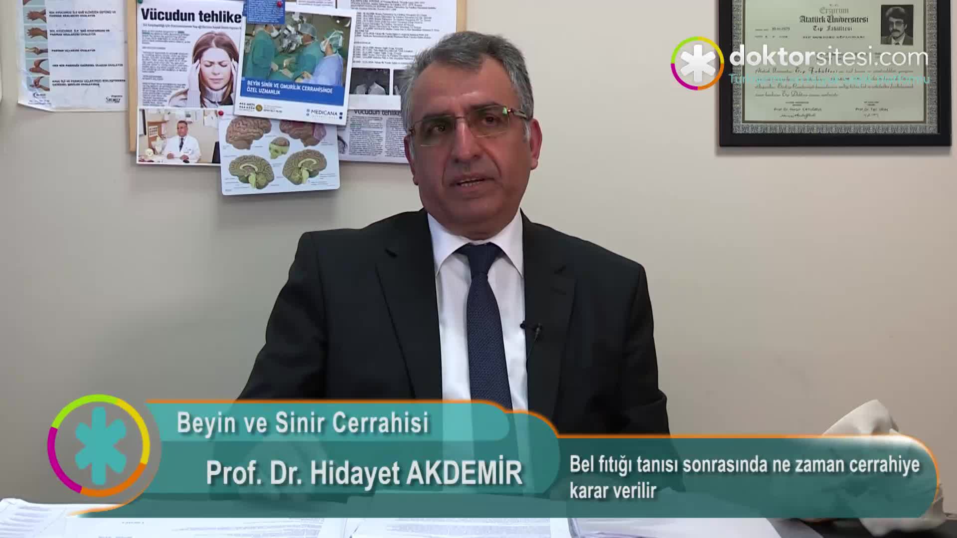 Bel fıtığı sonrasında ne zaman cerrahiye karar verilir?