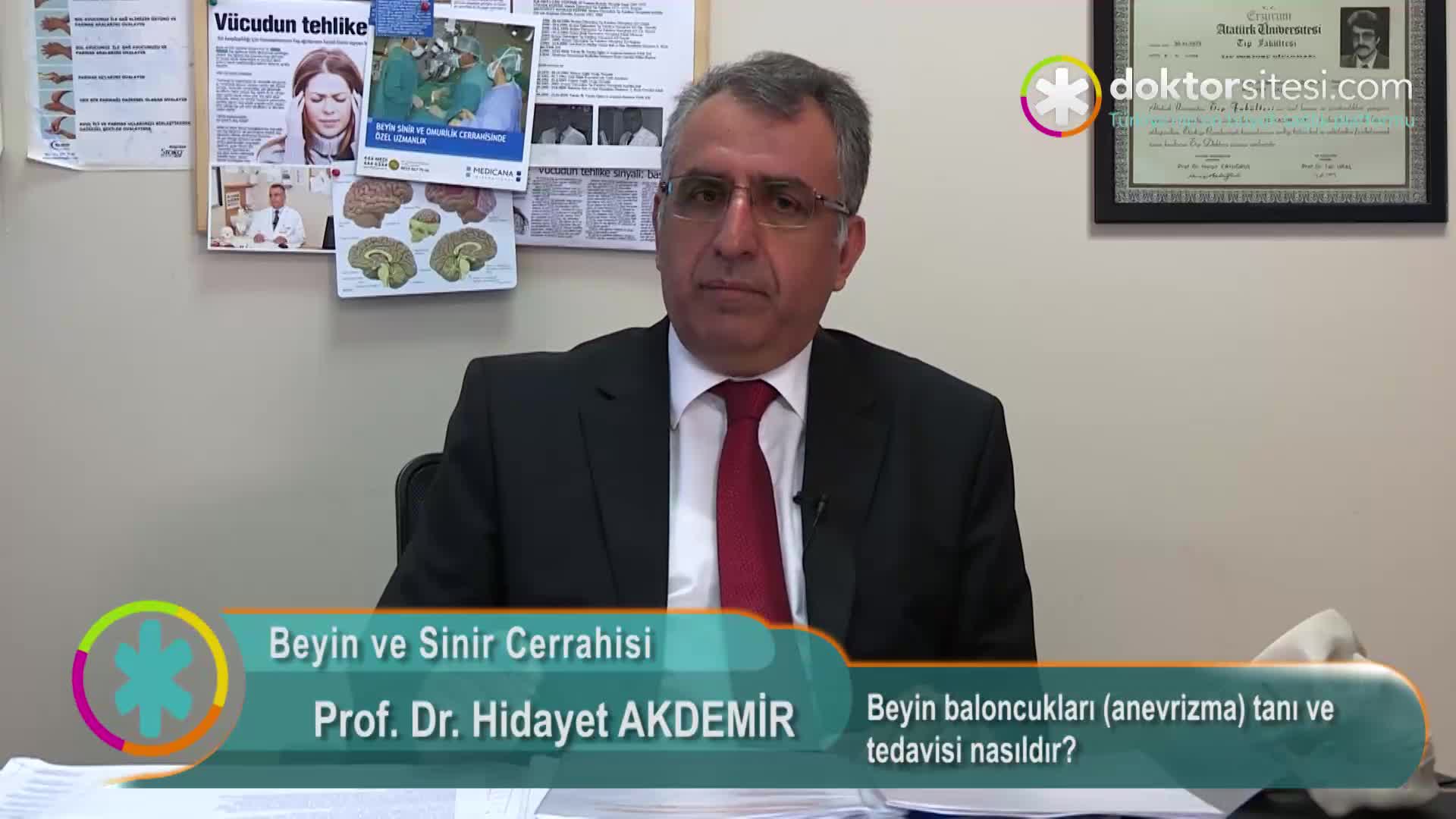 Beyin baloncukları (anevrizma) tanı ve tedavisi nasıldır?
