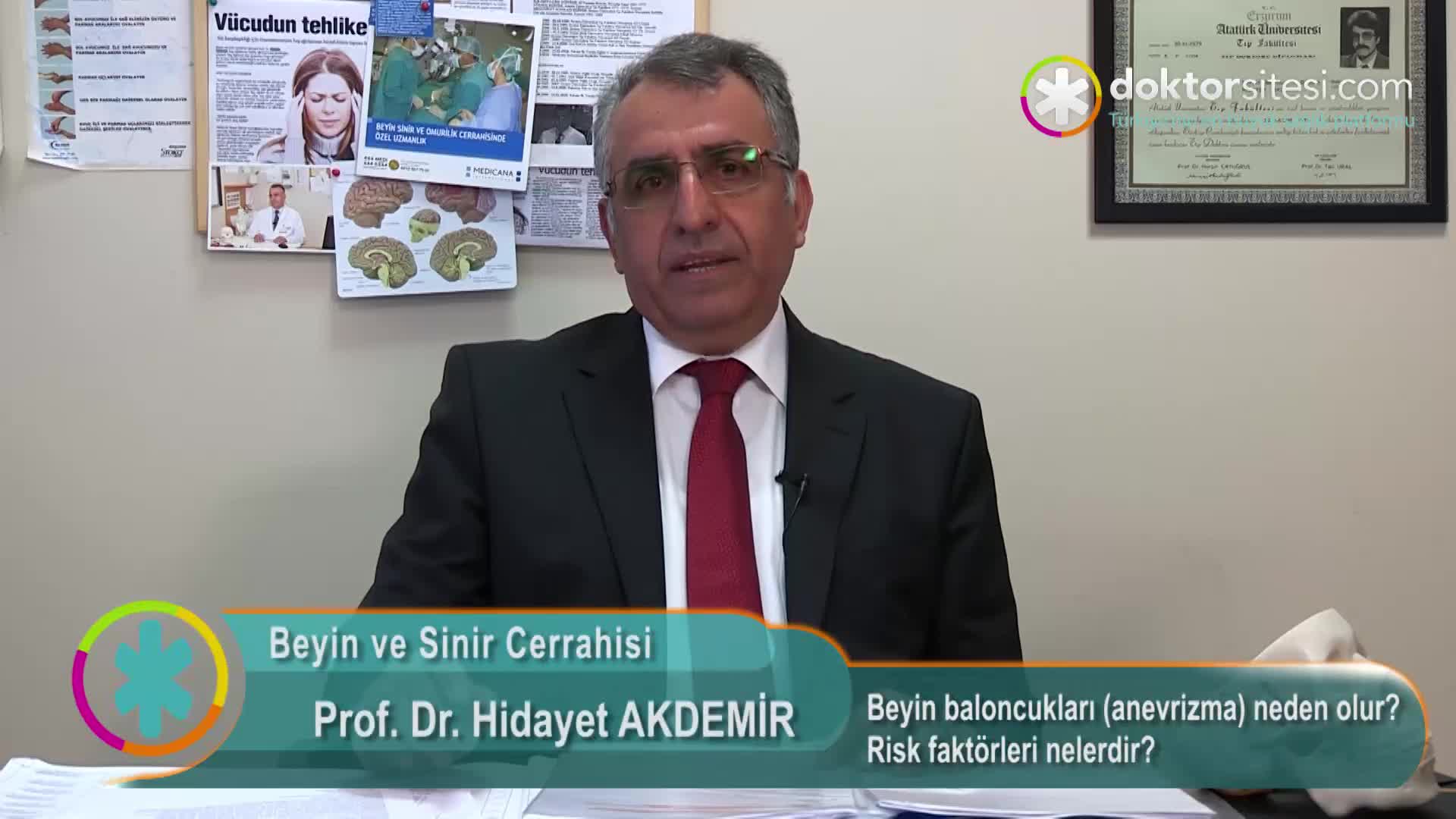 Beyin baloncukları (anevrizma) neden olur? Risk faktörleri nelerdir?