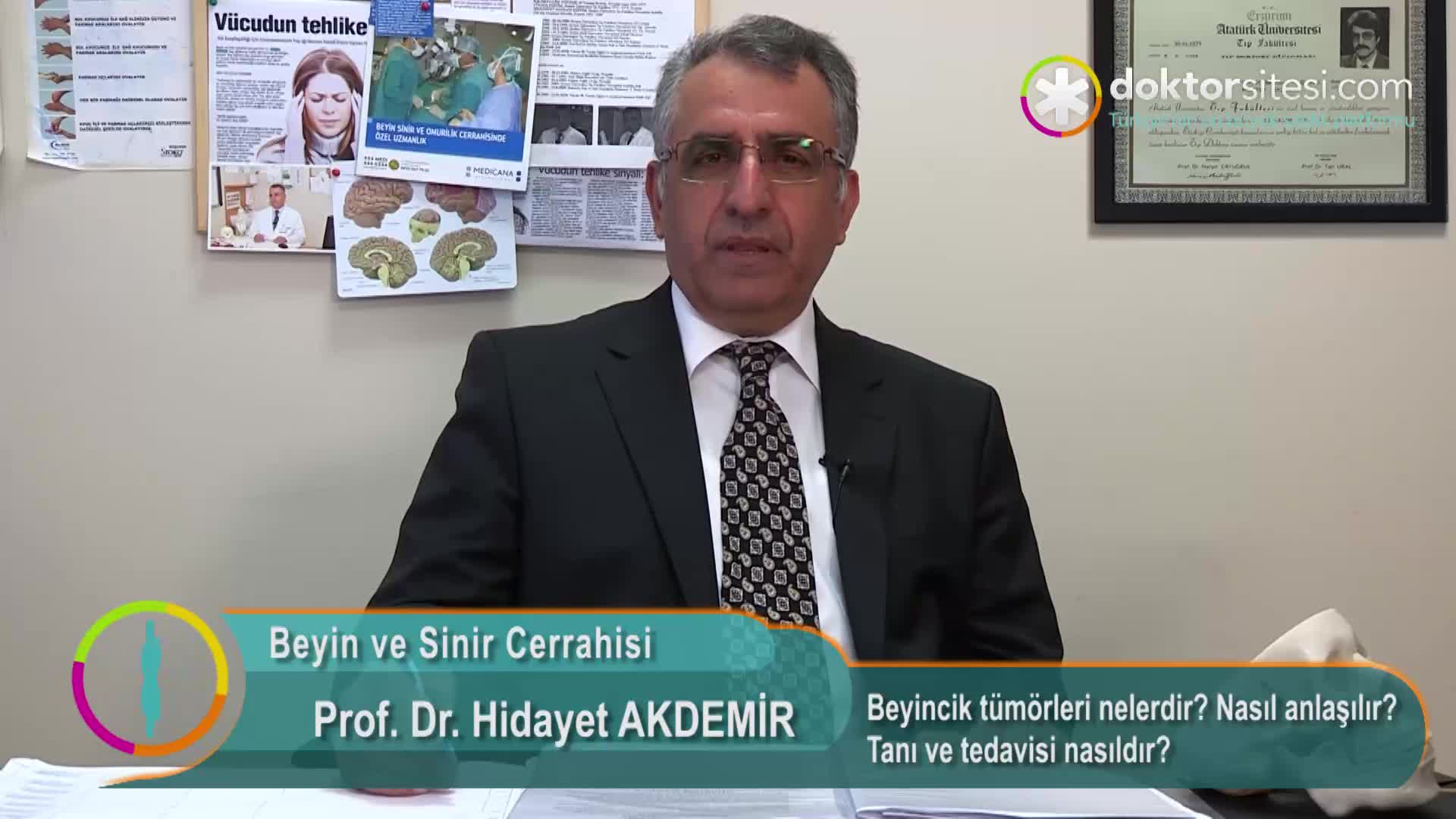 Beyincik tümörleri nelerdir? Nasıl anlaşılır? tanı ve tedavisi nasıldır?
