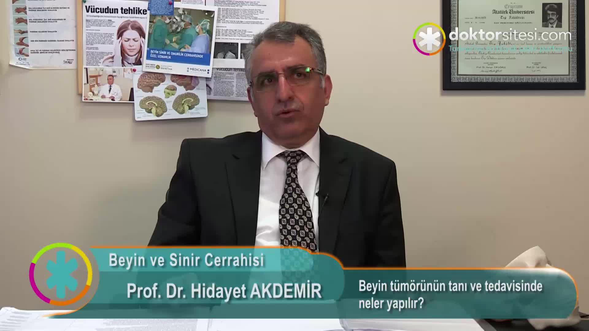 Beyin tümörünün tanı ve tedavisinde neler yapılır?