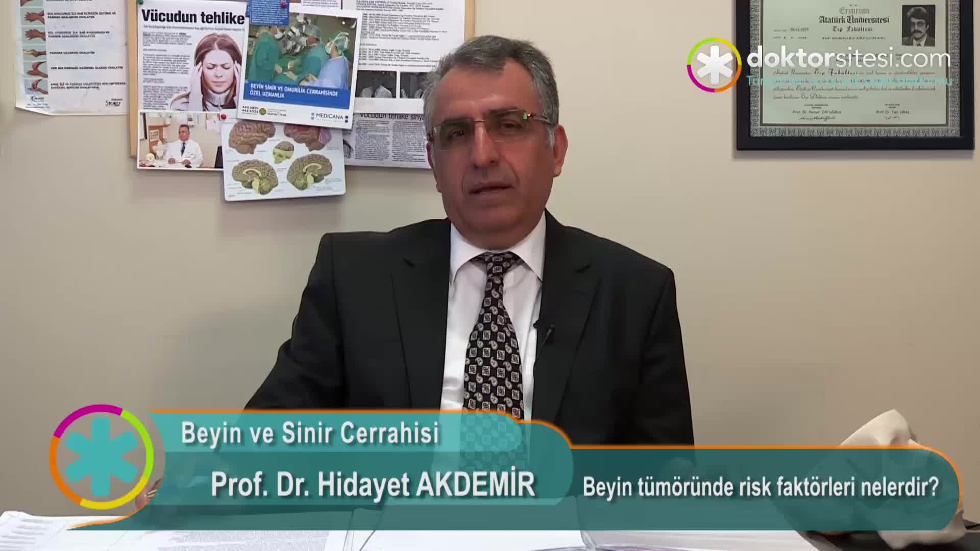 Beyin tümöründe risk faktorleri nelerdir?