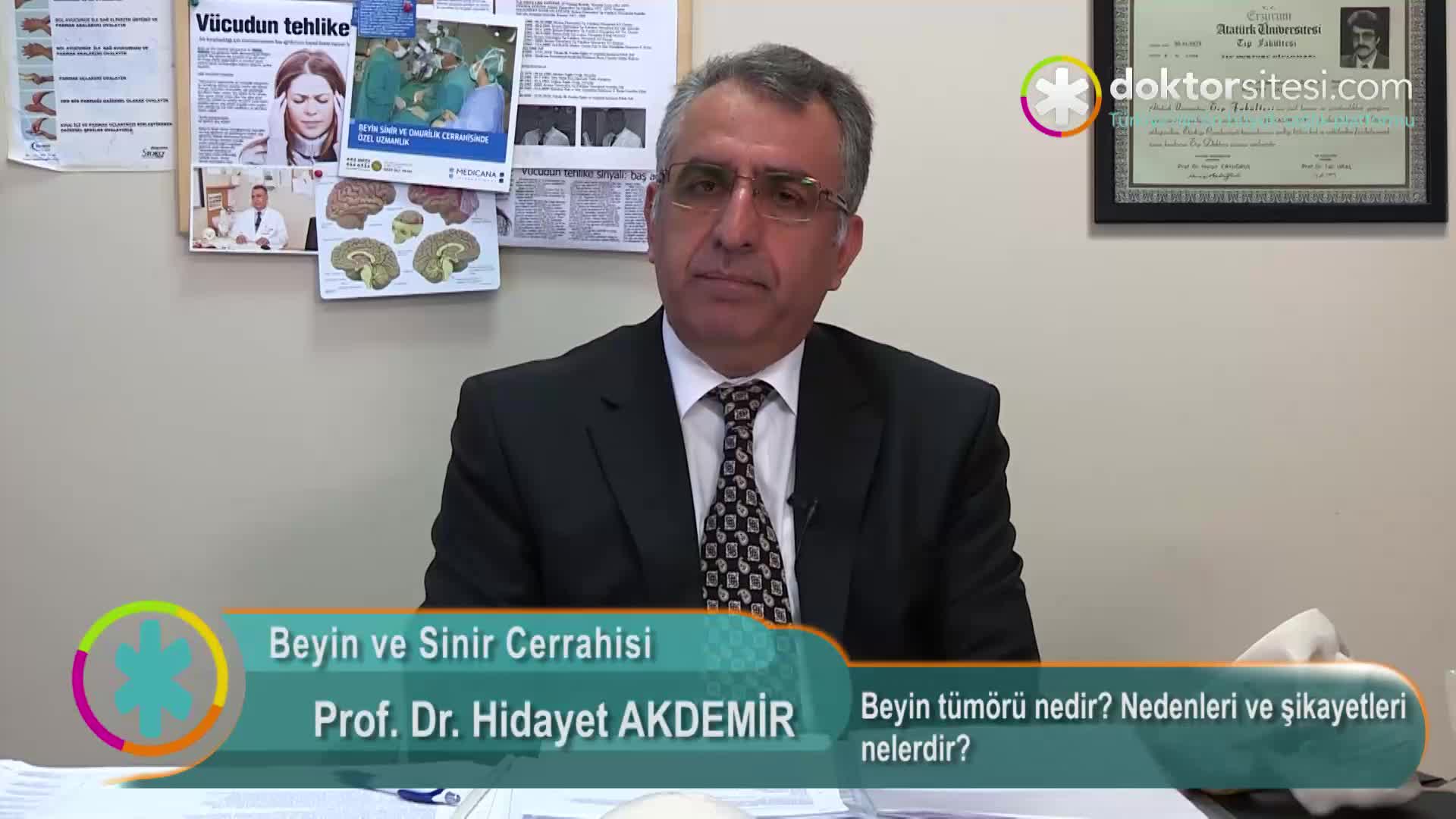 Beyin tümörü nedir? Nedenleri ve şikayetleri nelerdir?