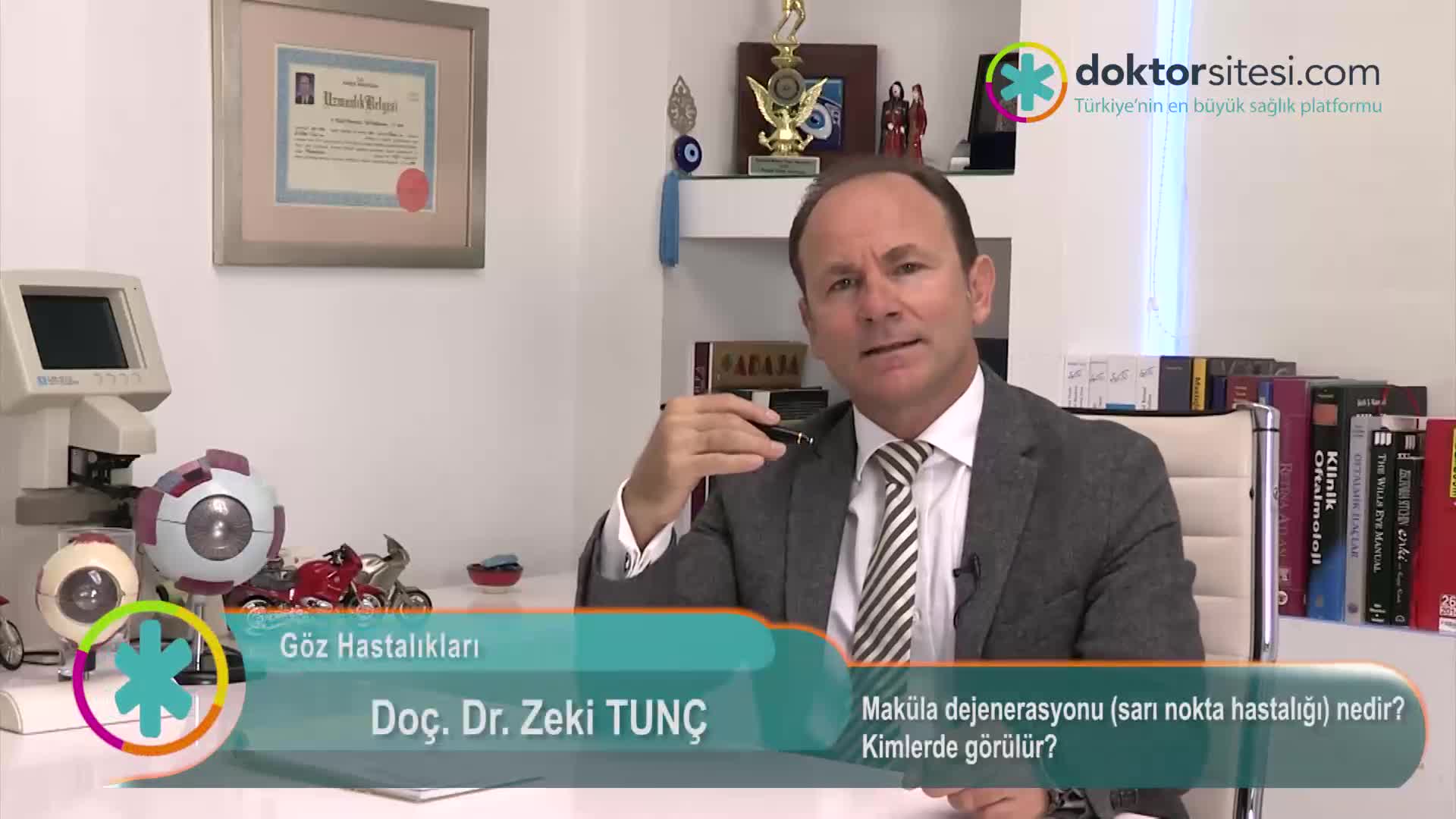 Maküla dejenerasyonu (sarı nokta hastalığı) nedir? Kimlerde görülür?