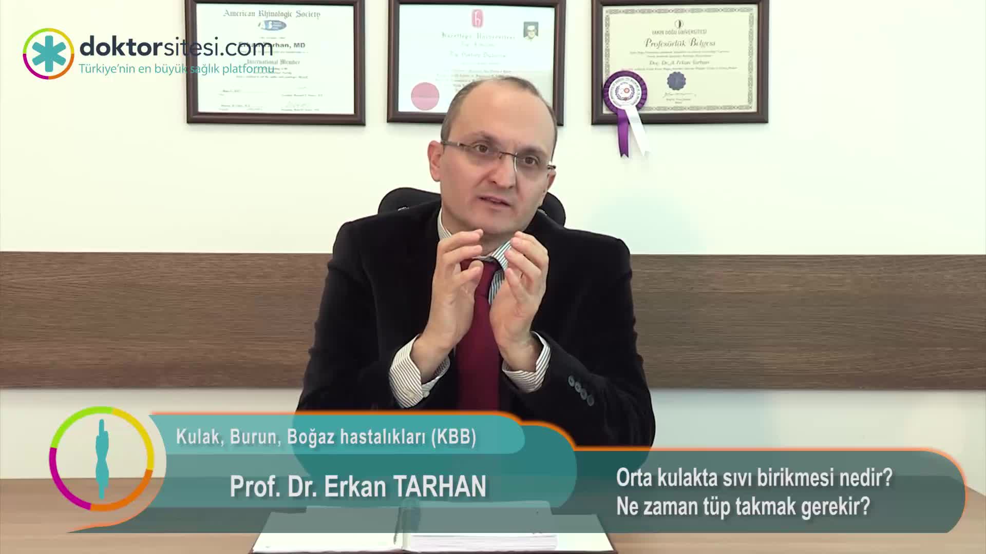 Orta kulakta sıvı birikmesi nedir? Ne zaman tüp takmak gerekir?