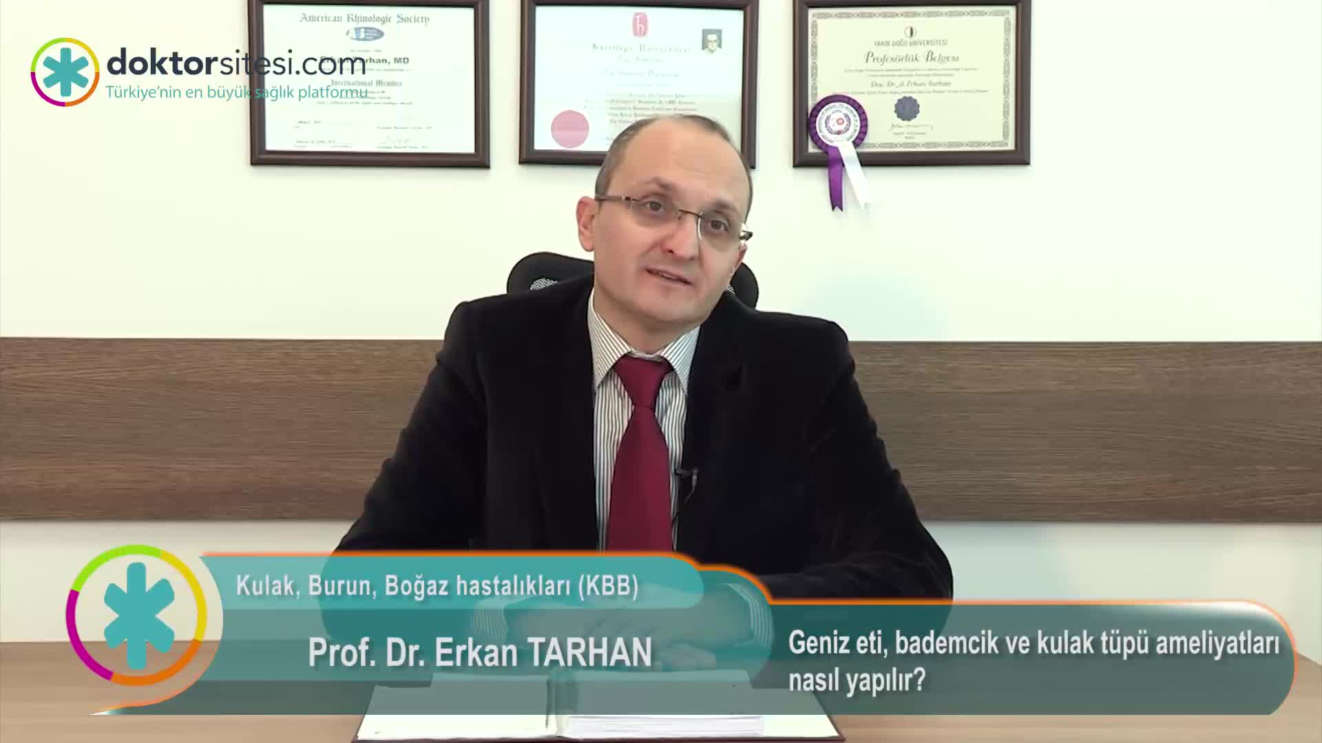 Geniz eti, bademcik ve kulak tüpü ameliyatları nasıl yapılır?