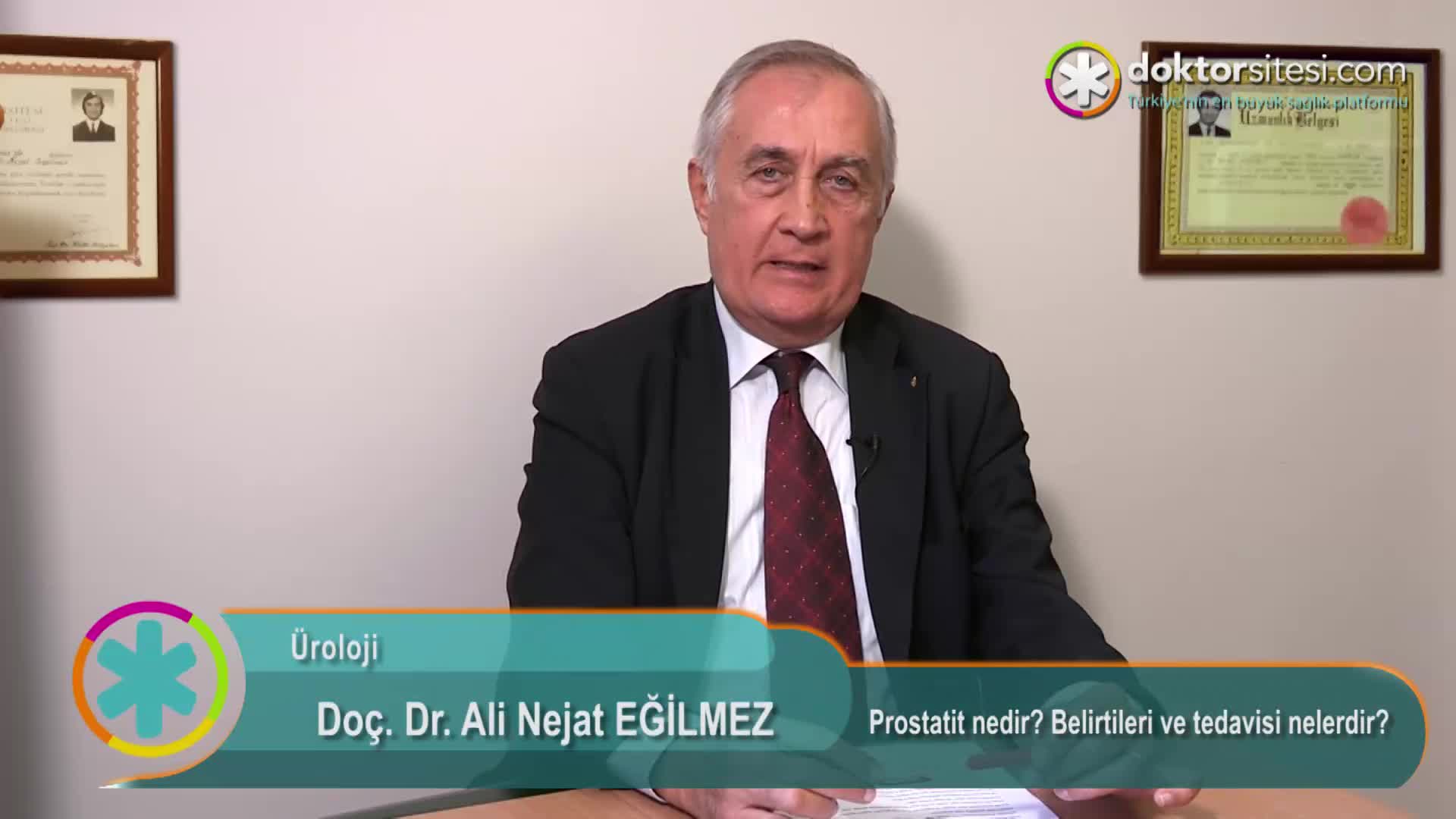 Prostatit nedir? Belirtileri ve tedavisi nelerdir?
