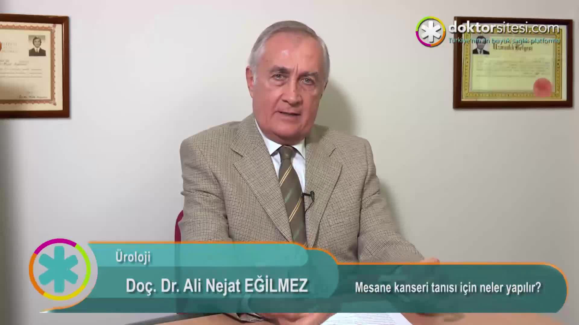 Mesane kanseri tanısı için neler yapılır?