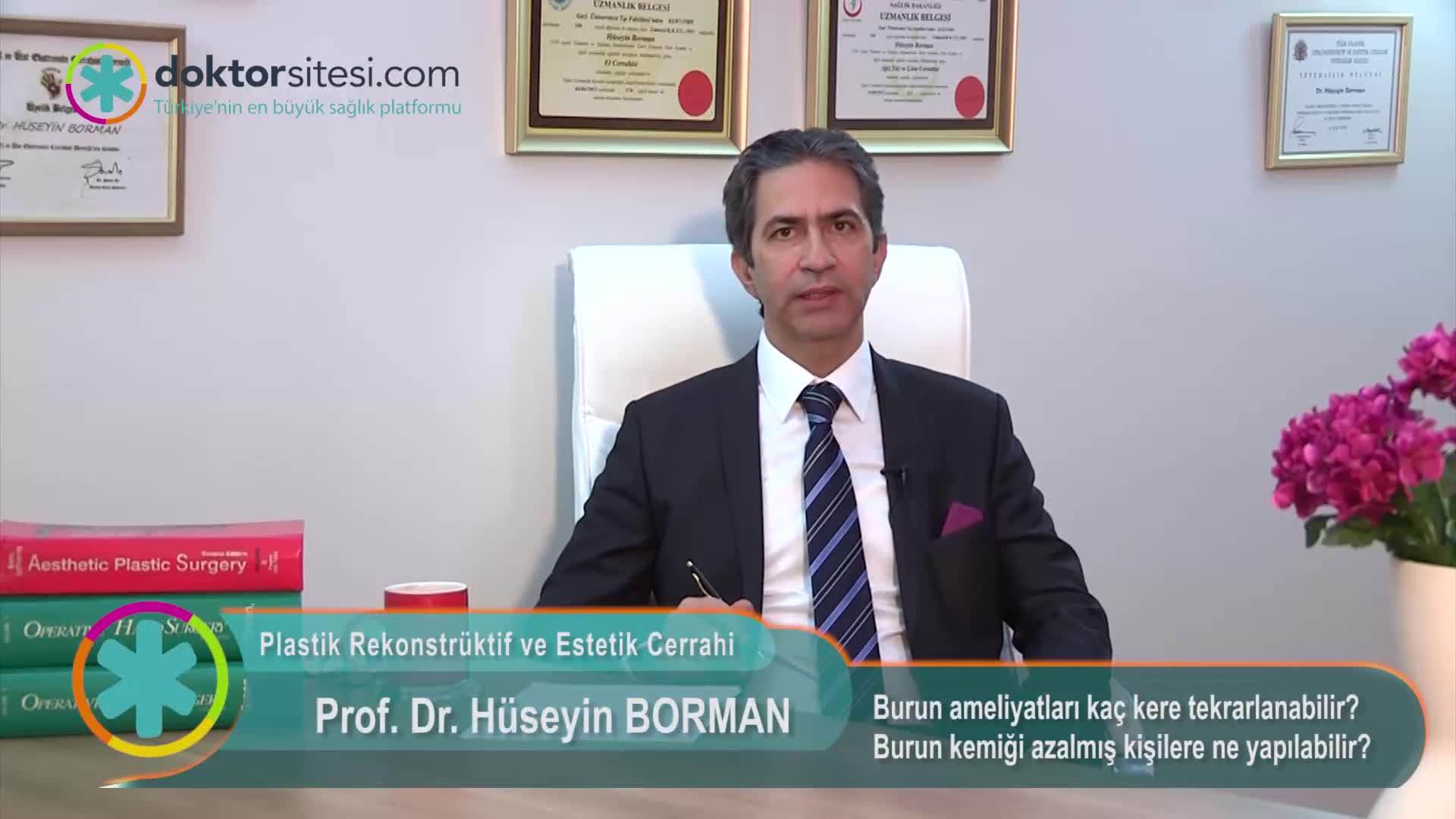 Burun ameliyatları kaç kere tekrarlanabilir? Burun kemiği azalmış kişilere ne yapılabilir?