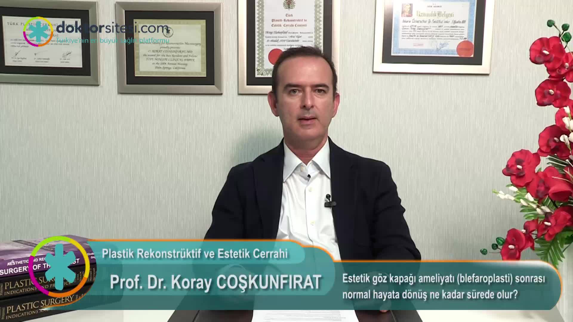 Estetik göz kapağı ameliyatı (blefaroplasti) sonrası normal hayata dönüş ne kadar sürede olur?