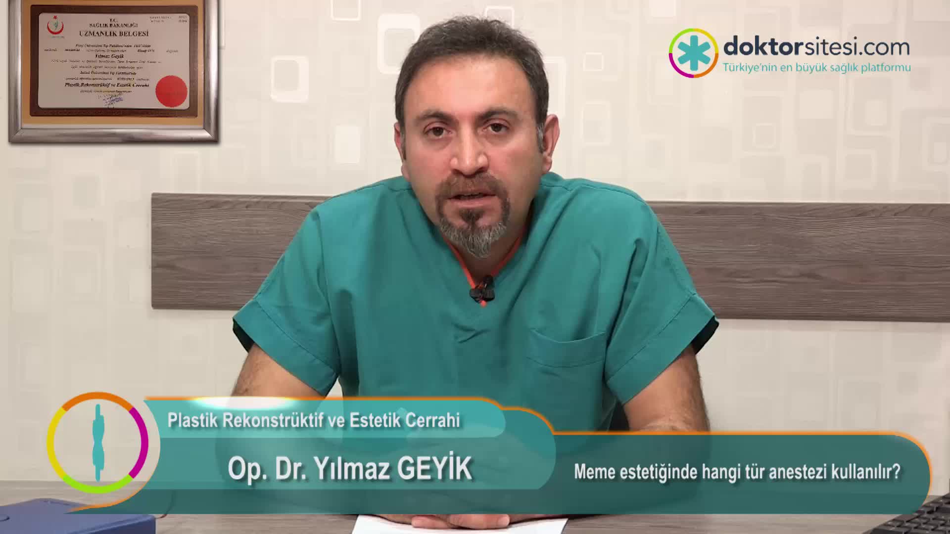 Meme estetiğinde hangi tür anestezi kullanılır?
