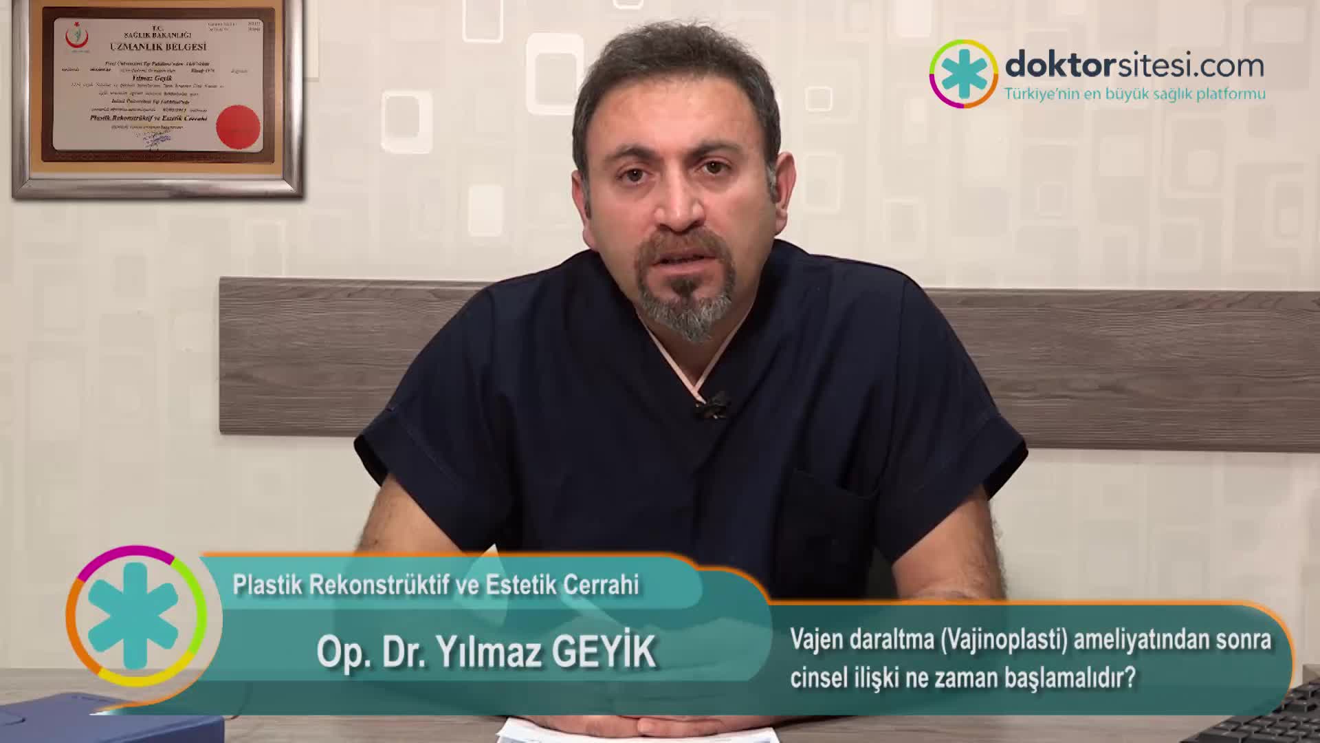 Vajen daraltma (Vajinoplasti) ameliyatından sonra cinsel ilişki ne zaman başlamalıdır?