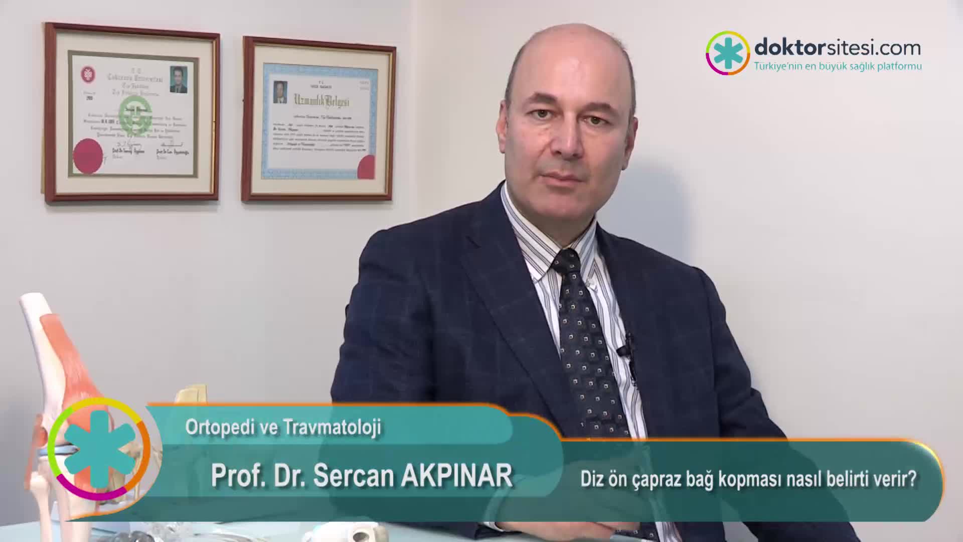 Diz ön çapraz bağ kopması nasıl belirti verir?