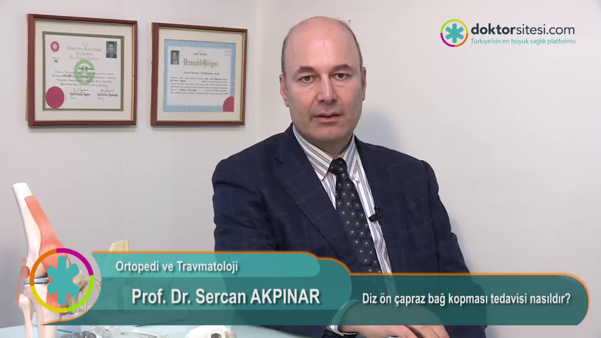 Diz ön çapraz bağ kopması tedavisi nasıldır?