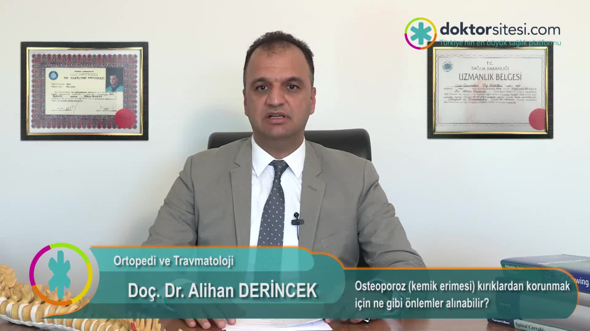 Osteoporoz (kemik erimesi) kırıklardan korunmak için ne gibi önlemler alınabilir?