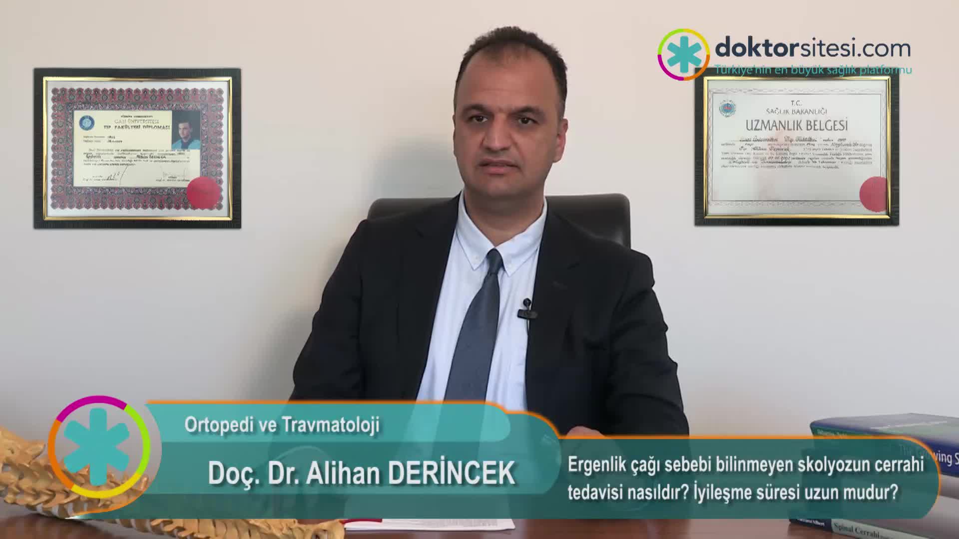 Ergenlik çağı sebebi bilinmeyen skolyozun cerrahi tedavisi nasıldır? İyileşme süresi uzun mudur?