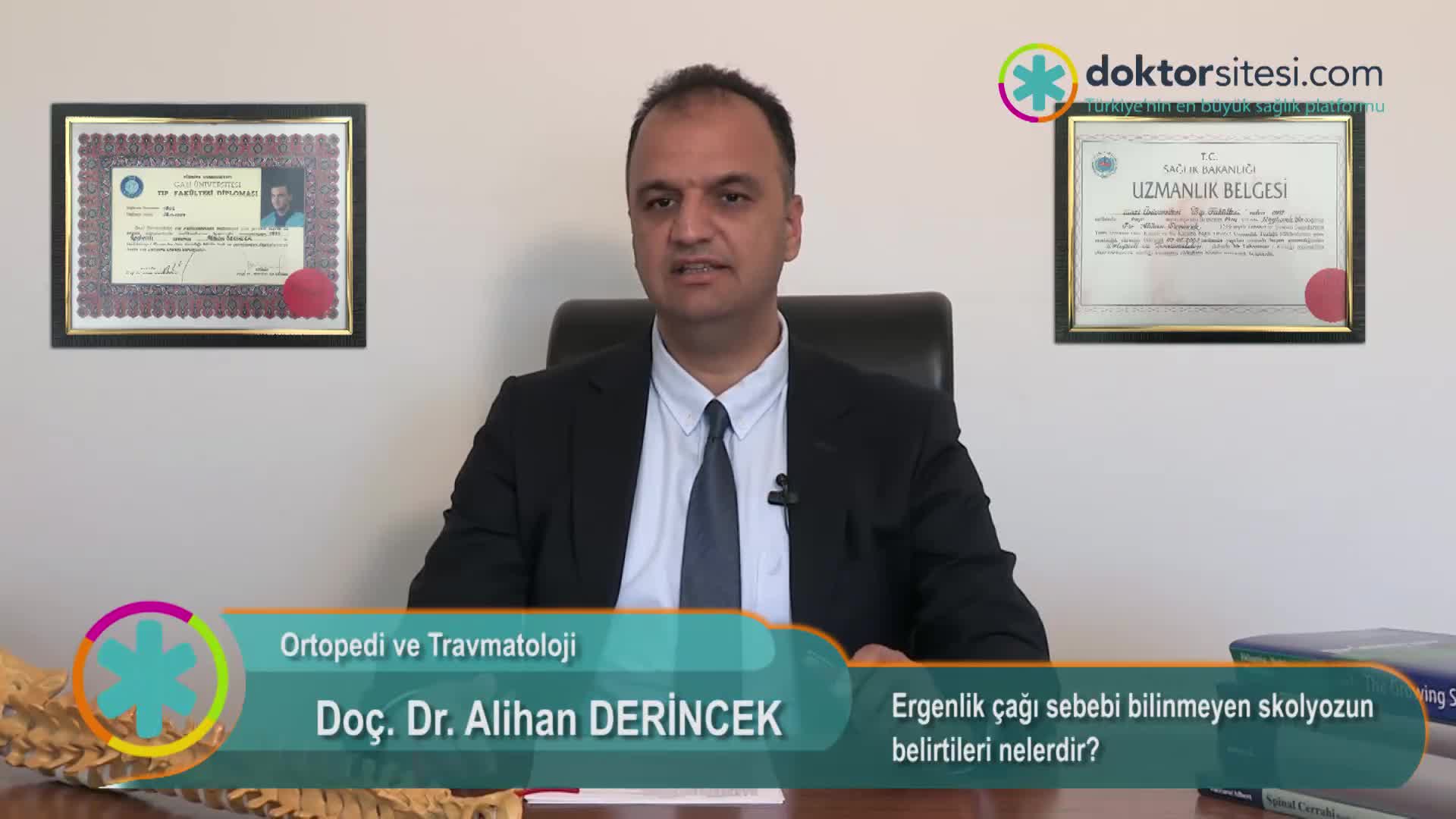 Ergenlik çağı sebebi bilinmeyen skolyozun belirtileri nelerdir?
