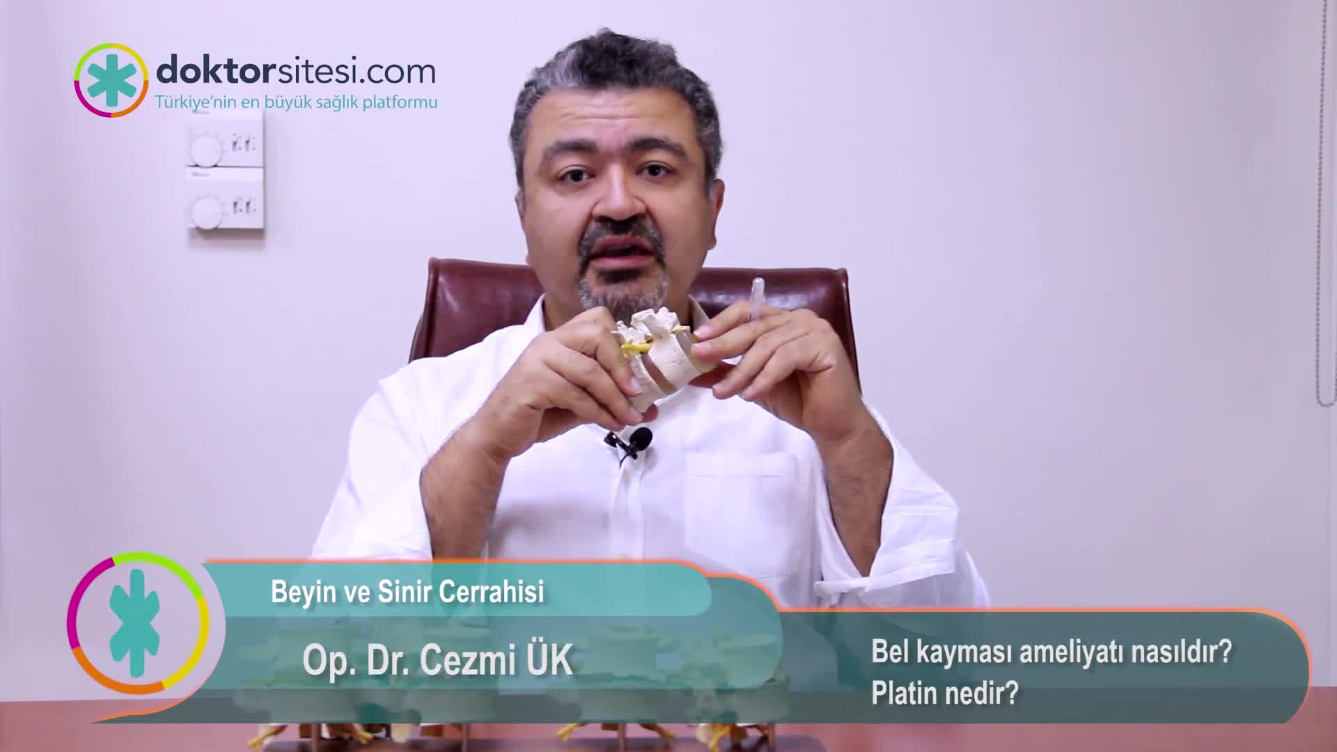 Bel kayması ameliyatı nasıldır? Platin nedir?