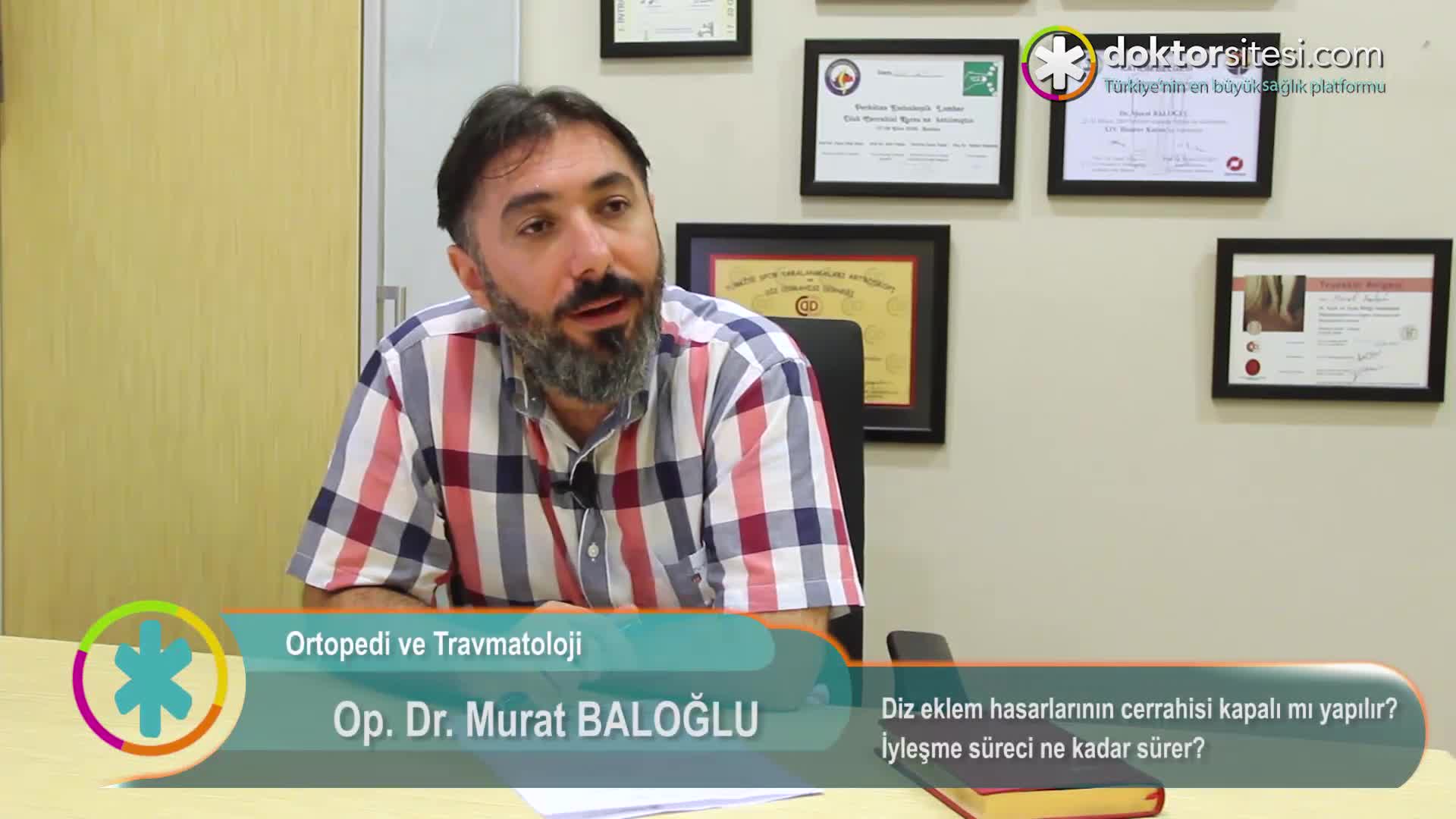 Diz eklem hasarlarının cerrahisi kapalı mı yapılır? İyileşme süreci ne kadar sürer?