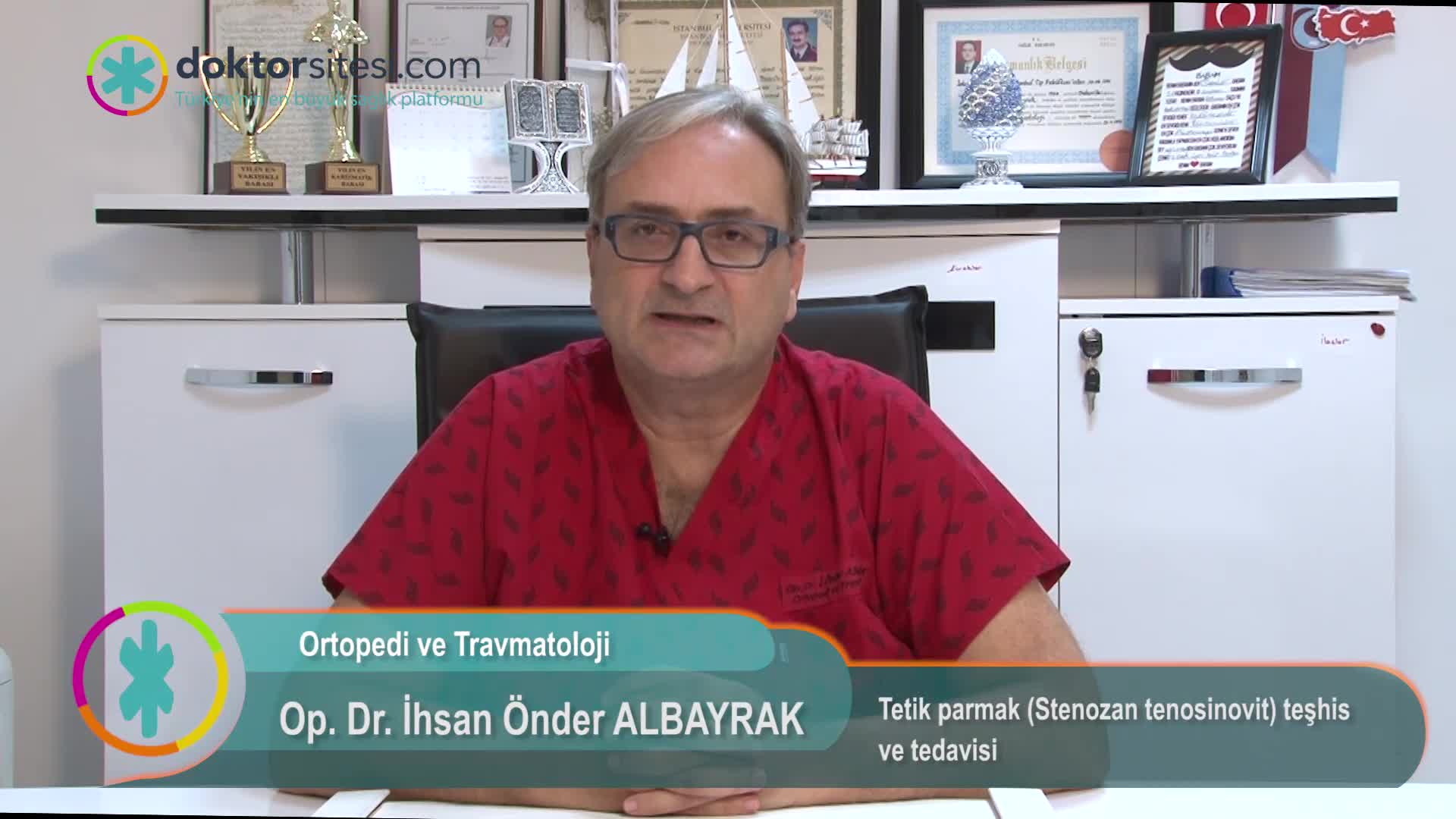 Tetik parmak (Stenozan tenosinovit) teşhis ve tedavisi