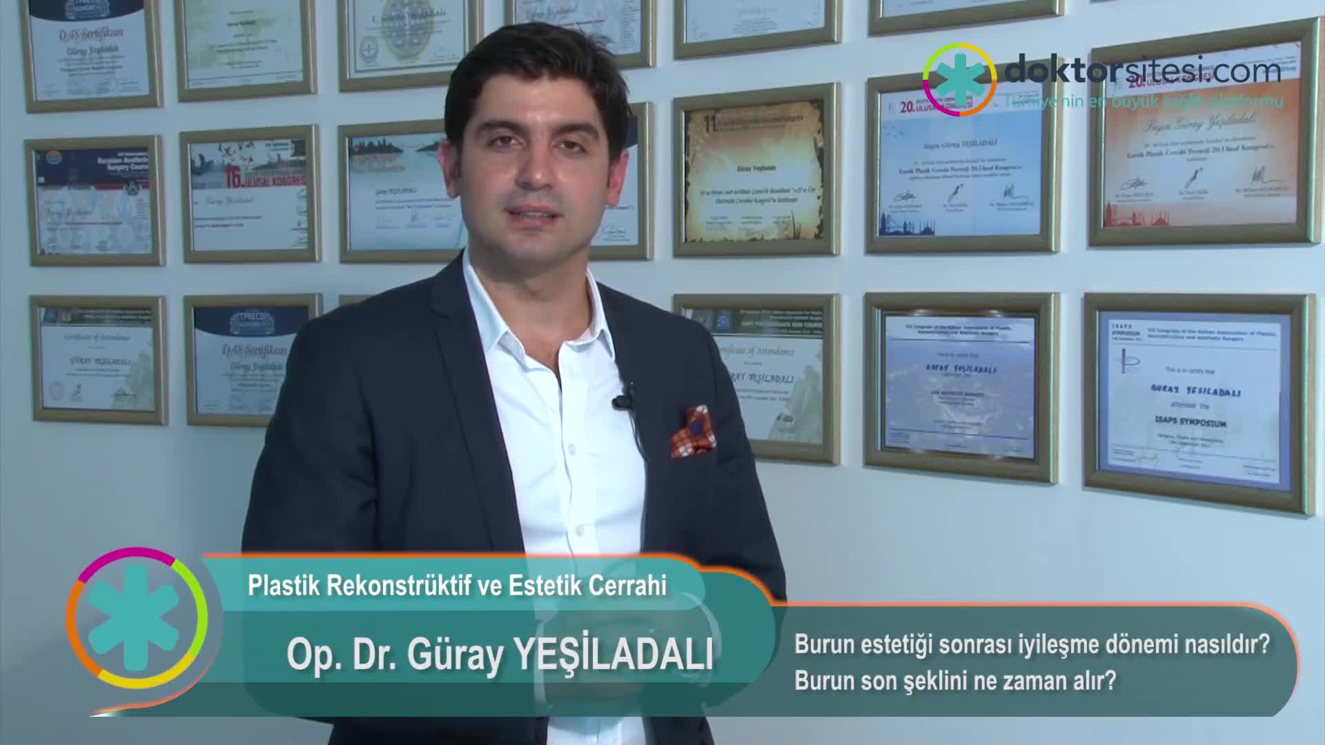 Burun estetiği sonrası iyileşme dönemi nasıldır? Burun son şeklini ne zaman alır?