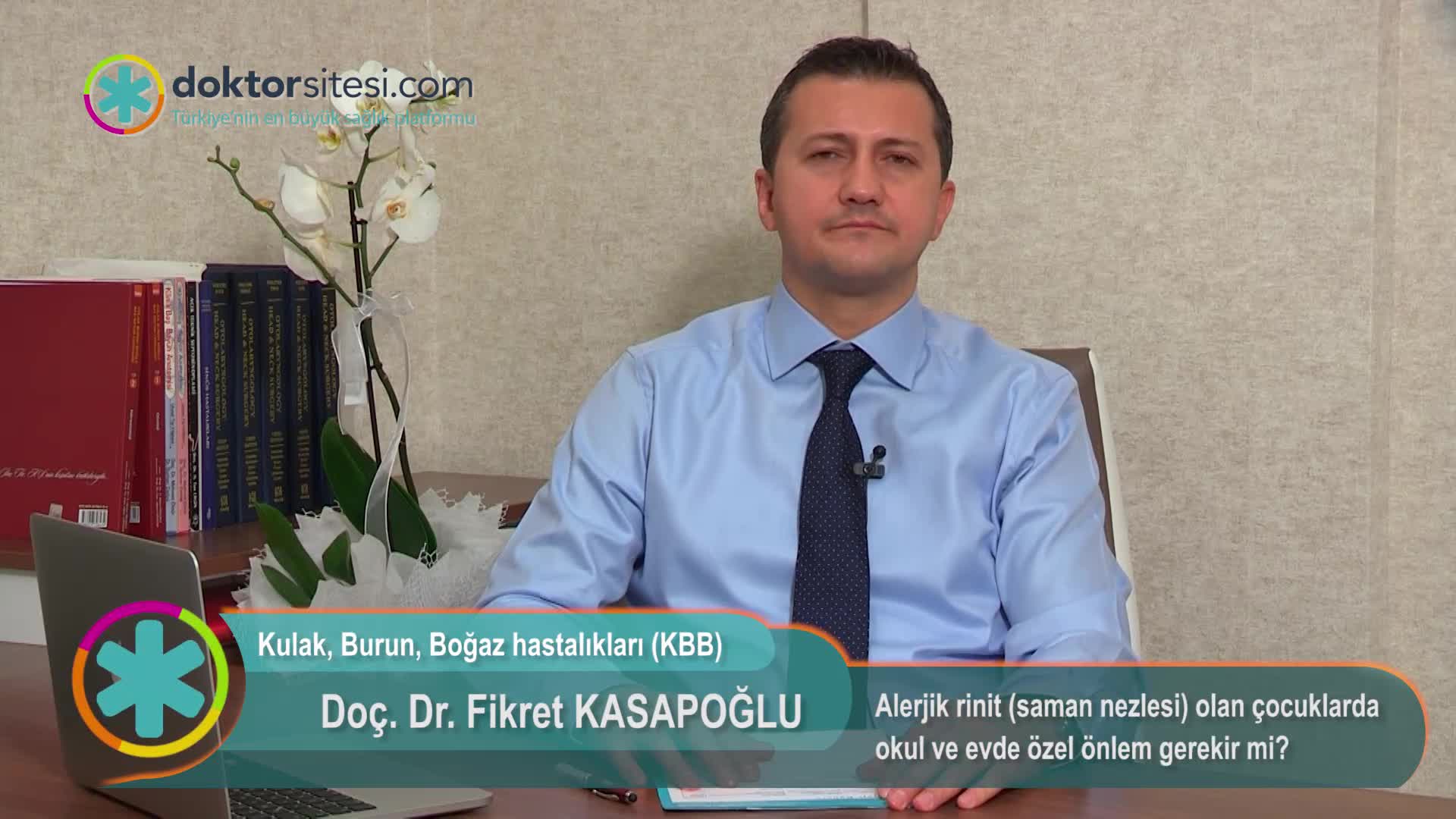 Alerjik rinit (saman nezlesi) olan çocuklarda okul ve evde özel önlem gerekir mi?