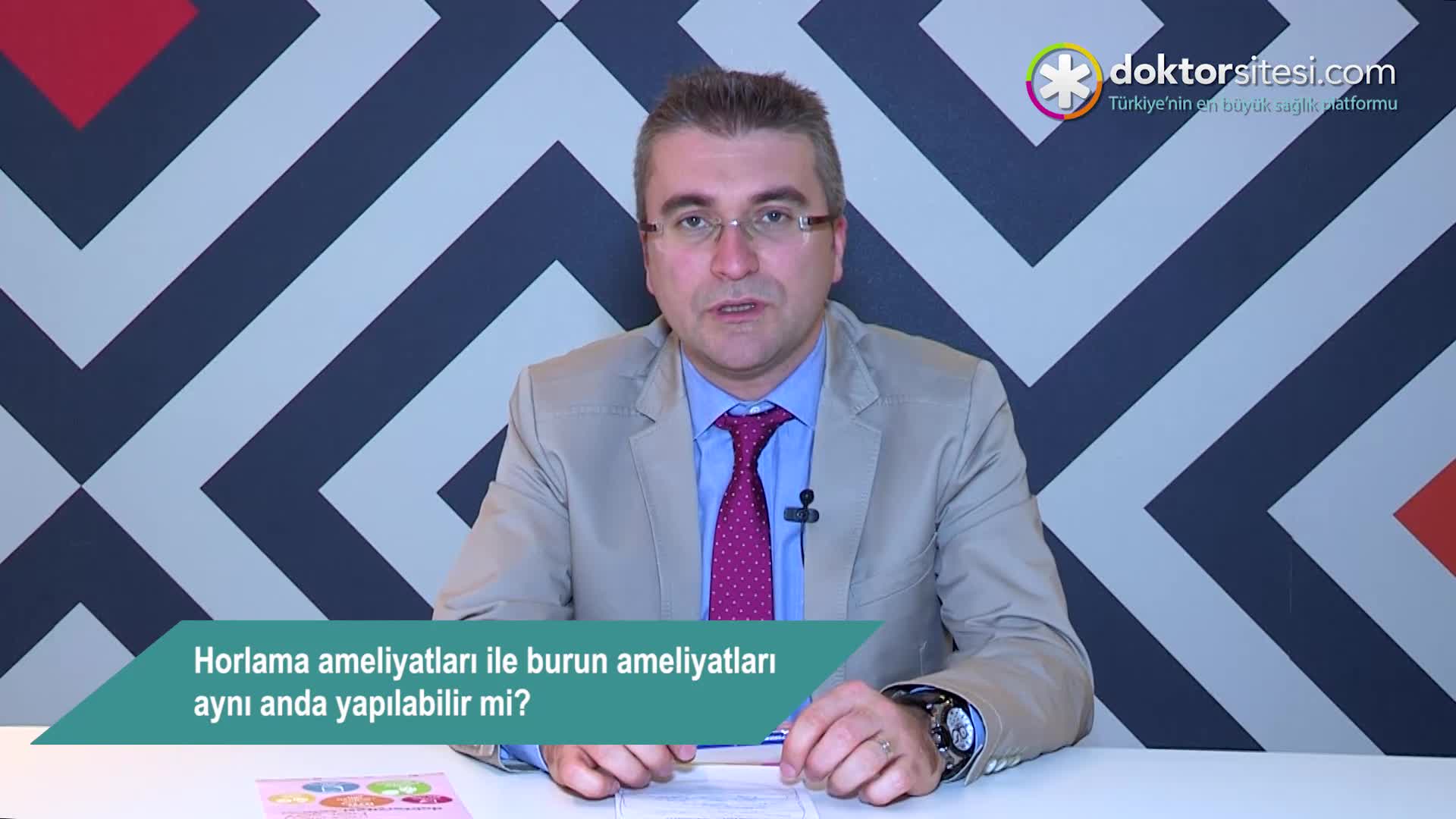 Horlama ameliyatları ile burun ameliyatları aynı anda yapılabilir mi?