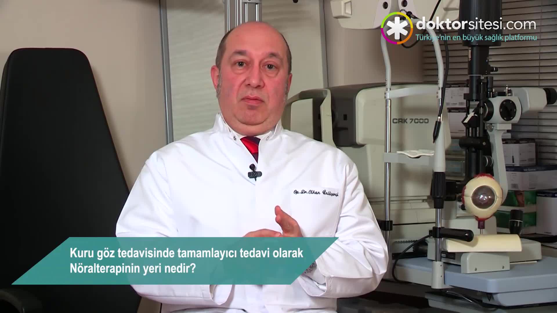 Kuru göz tedavisinde tamamlayıcı tedavi olarak Nöralterapinin yeri nedir?